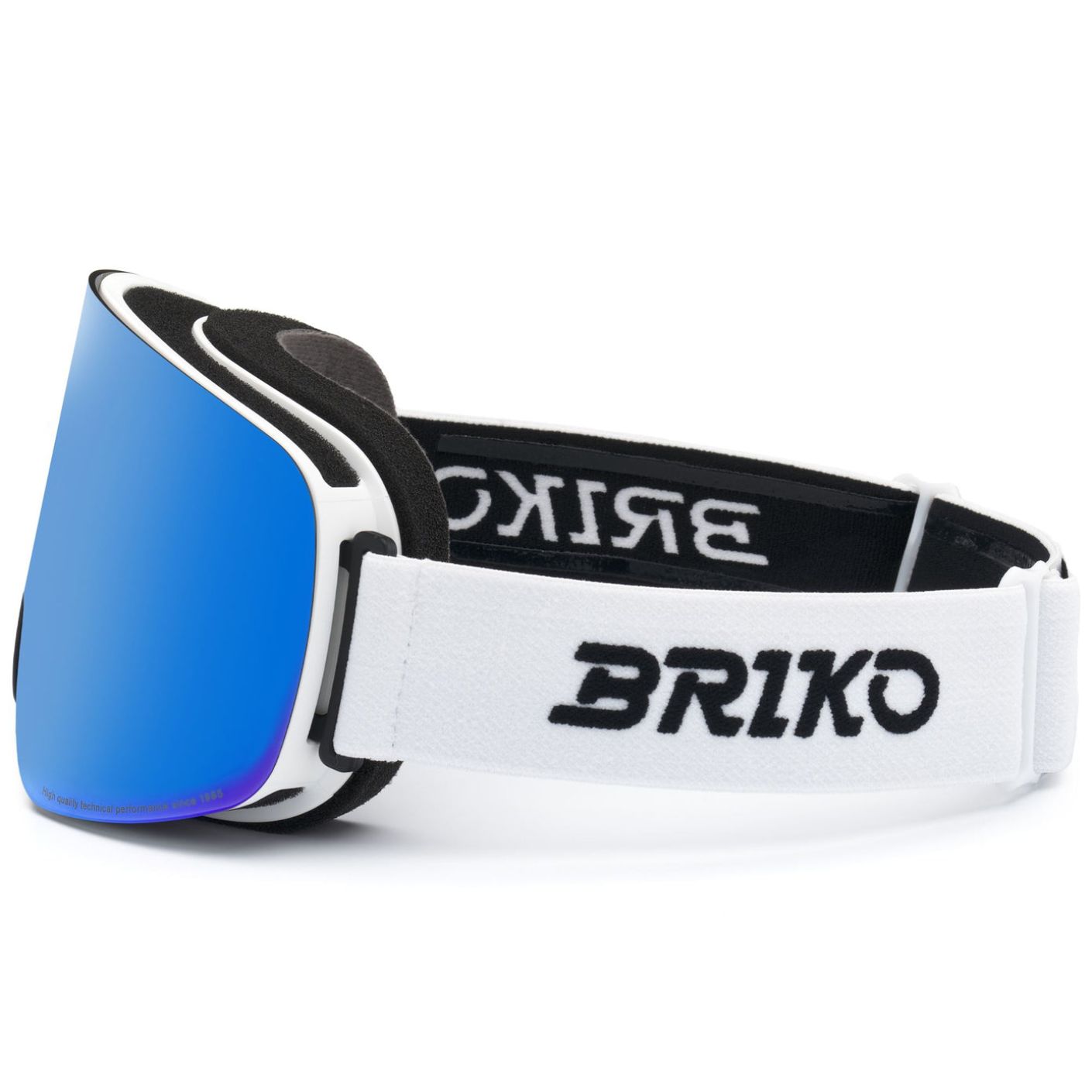 Briko Mask Aurora White, lens Mint Blue Cat.3