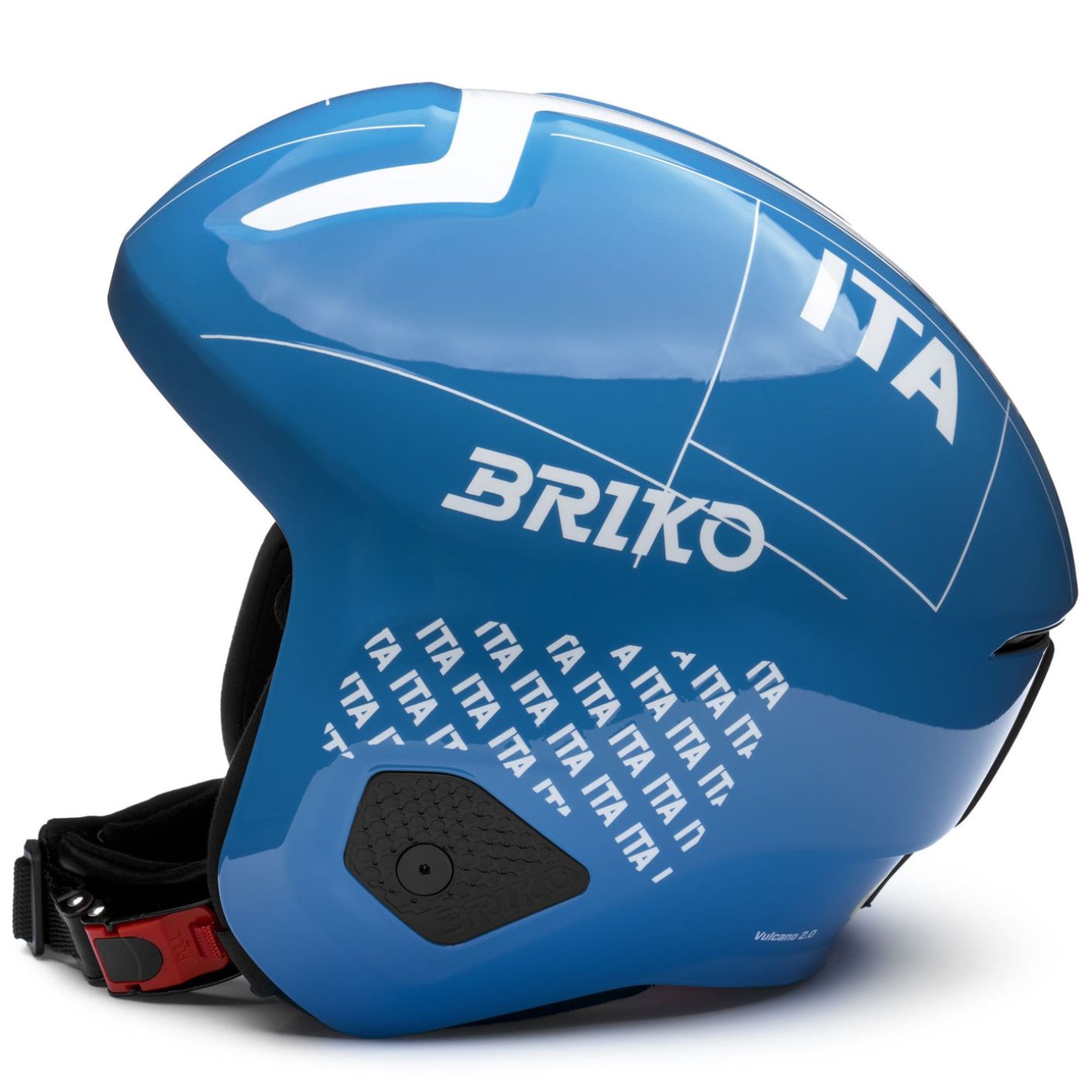 Briko Casco Vulcano 2.0 Italia Mips Shiny Science Blue/White