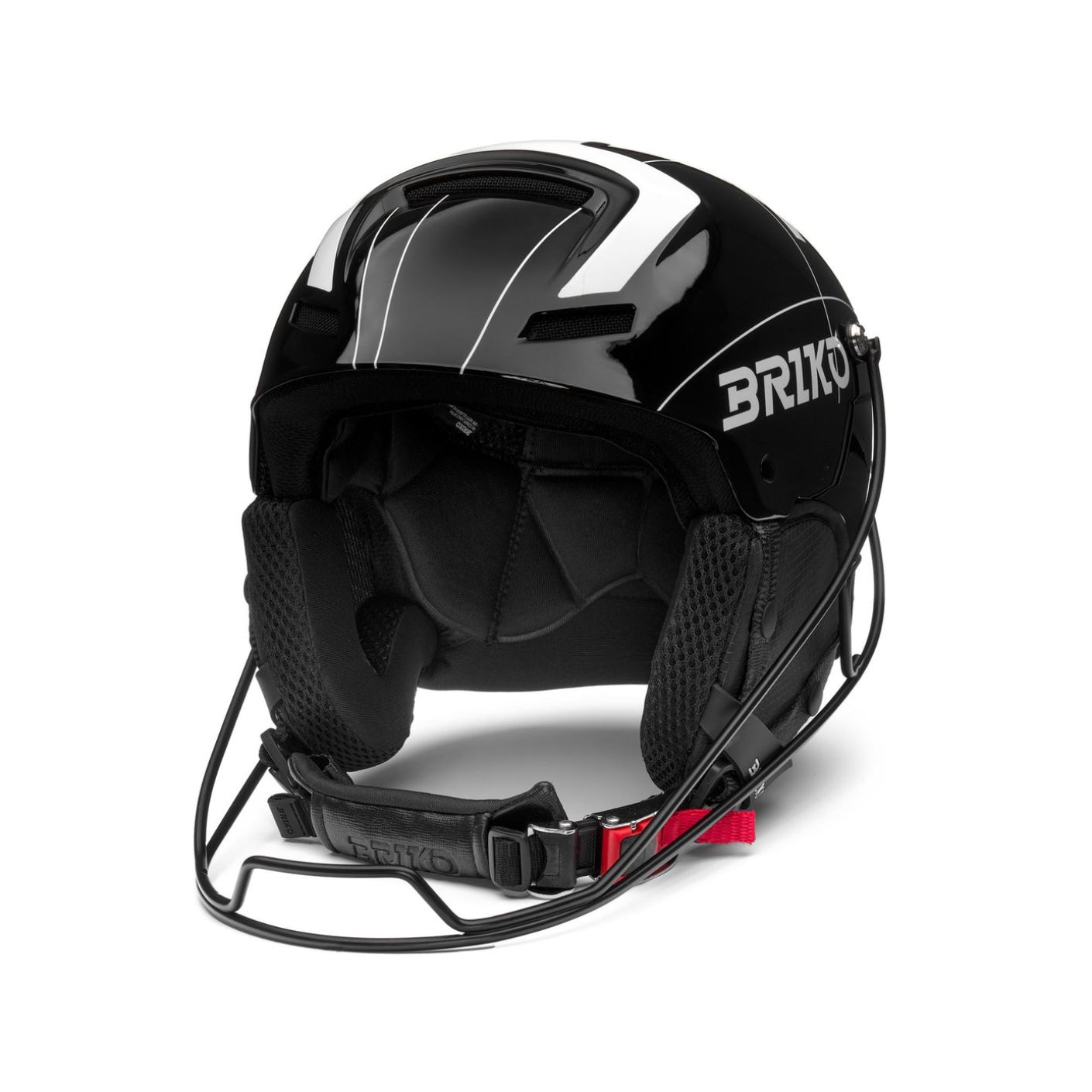 Briko Casco Slalom 2.0 Italia Shiny Black/White