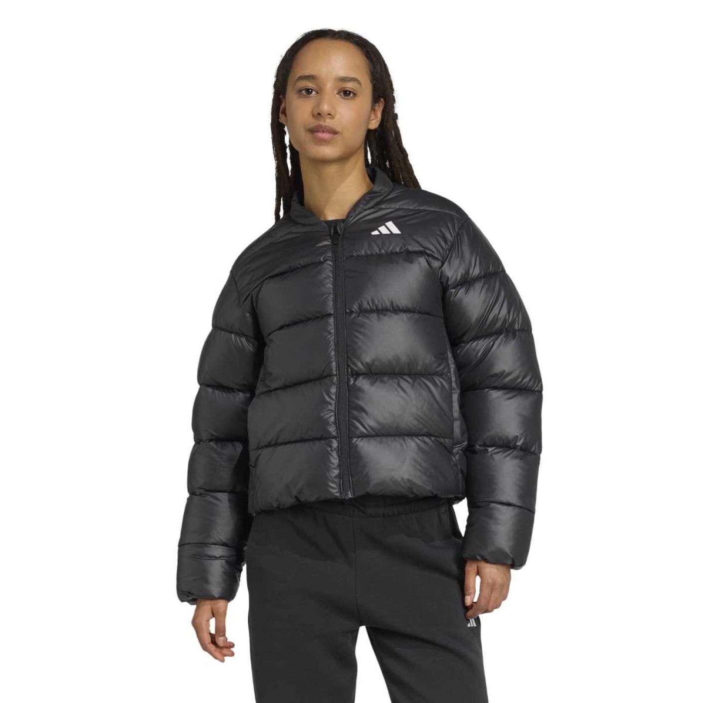 Adidas Puffer Jacket Climawarm Synthetic Down Black for Women