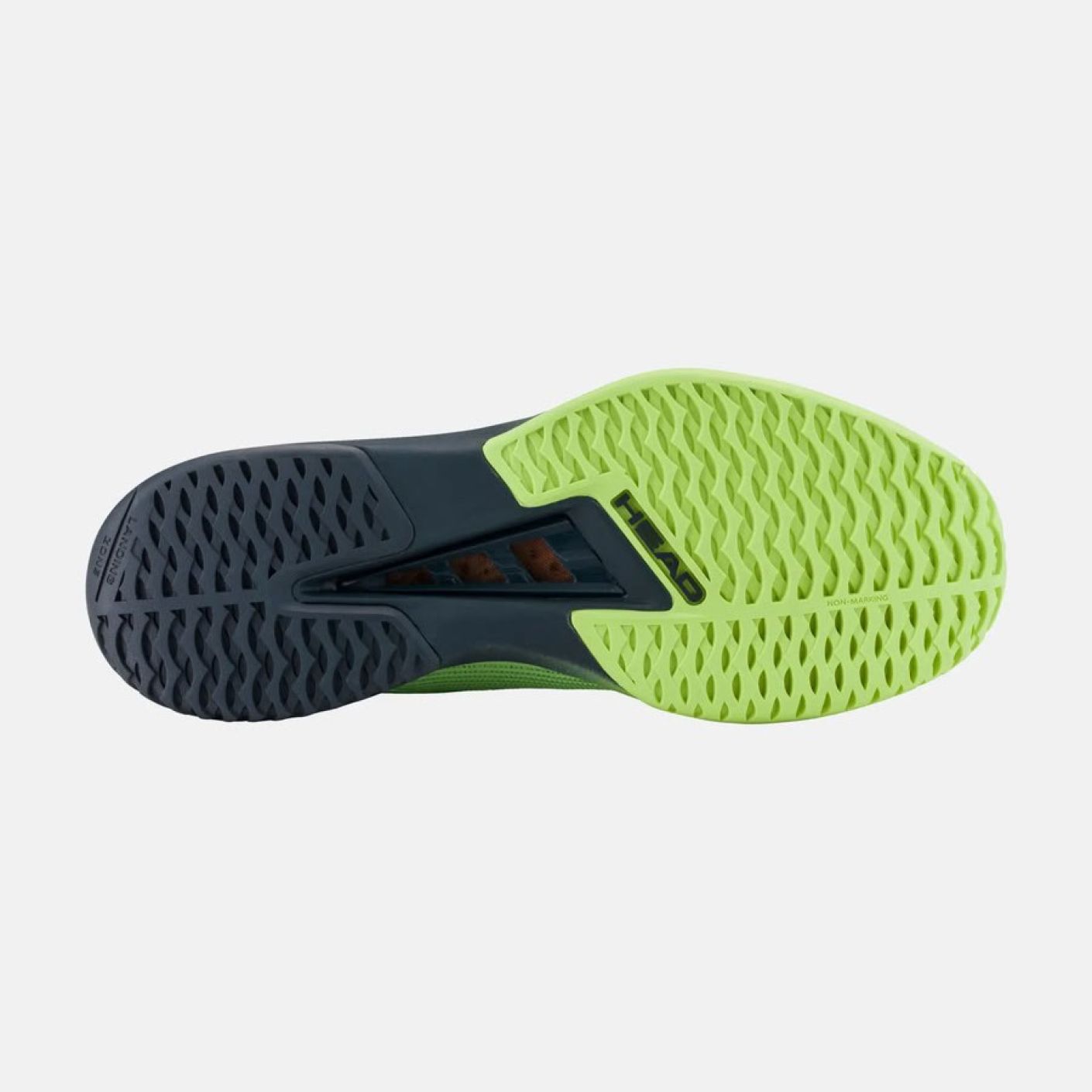 Head Sprint Pro 4.0 Lime/Navy da Uomo