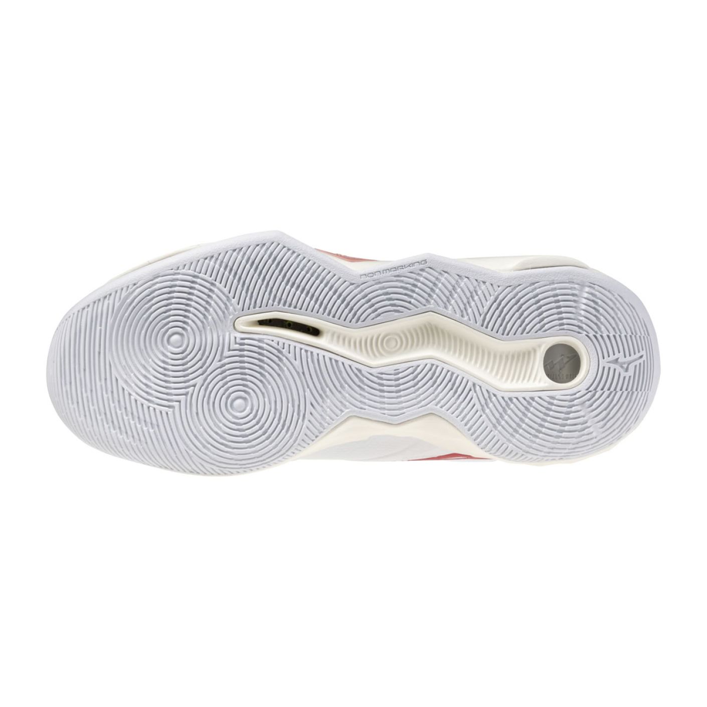 Mizuno Wave Momentum Pro Mid White/Rose Elegance/Lava Falls