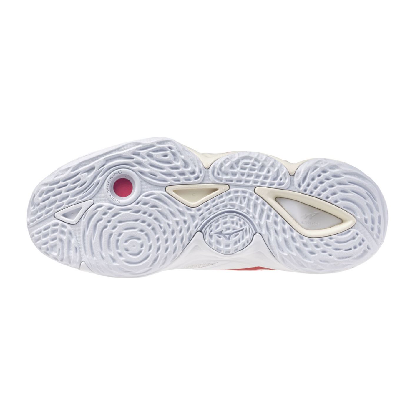 Mizuno Wave Momentum Elite Mid White/Rose Elegance/Lava Falls Women's