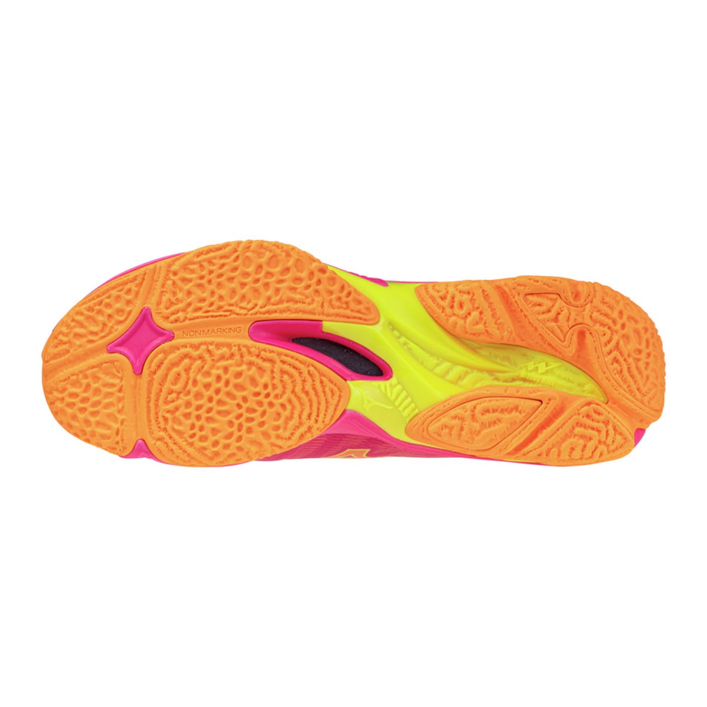 Mizuno Wave Lightning Elite Pink Tetra/Fortune Yellow/Light Orange