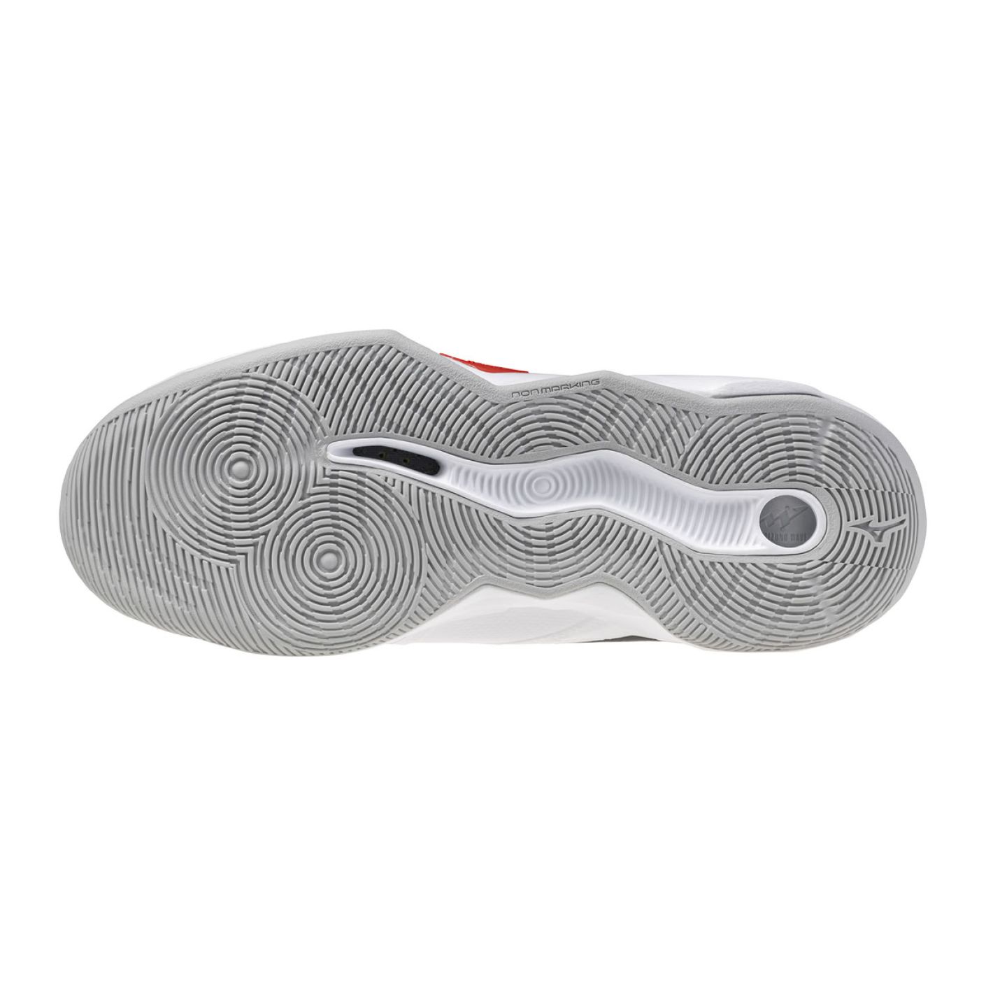 Mizuno Wave Momentum Pro Mid White/Black/Fiery Red