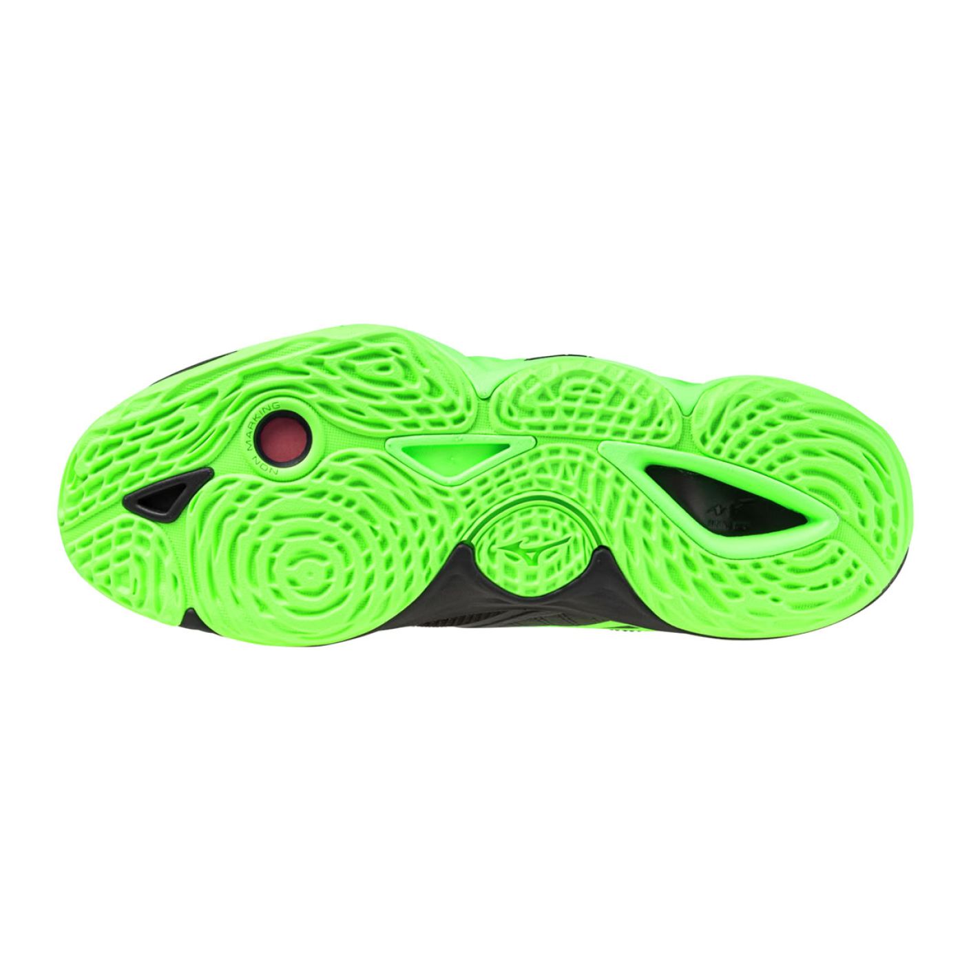 Mizuno Wave Momentum Elite Mid Black/Glowing Apple/Mandarin