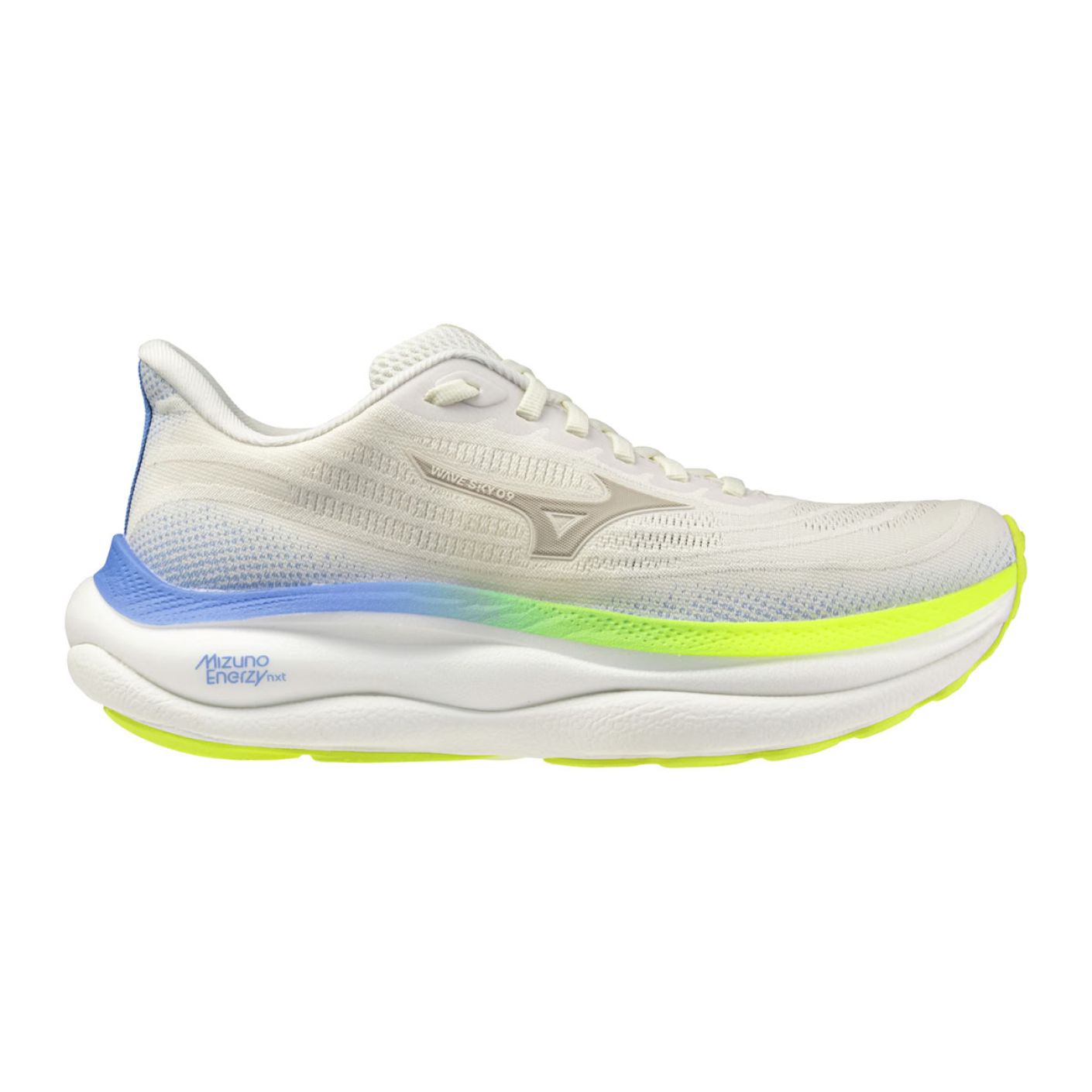 Mizuno Wave Sky 9 Snow White/Silver Brich/Ultram da Donna