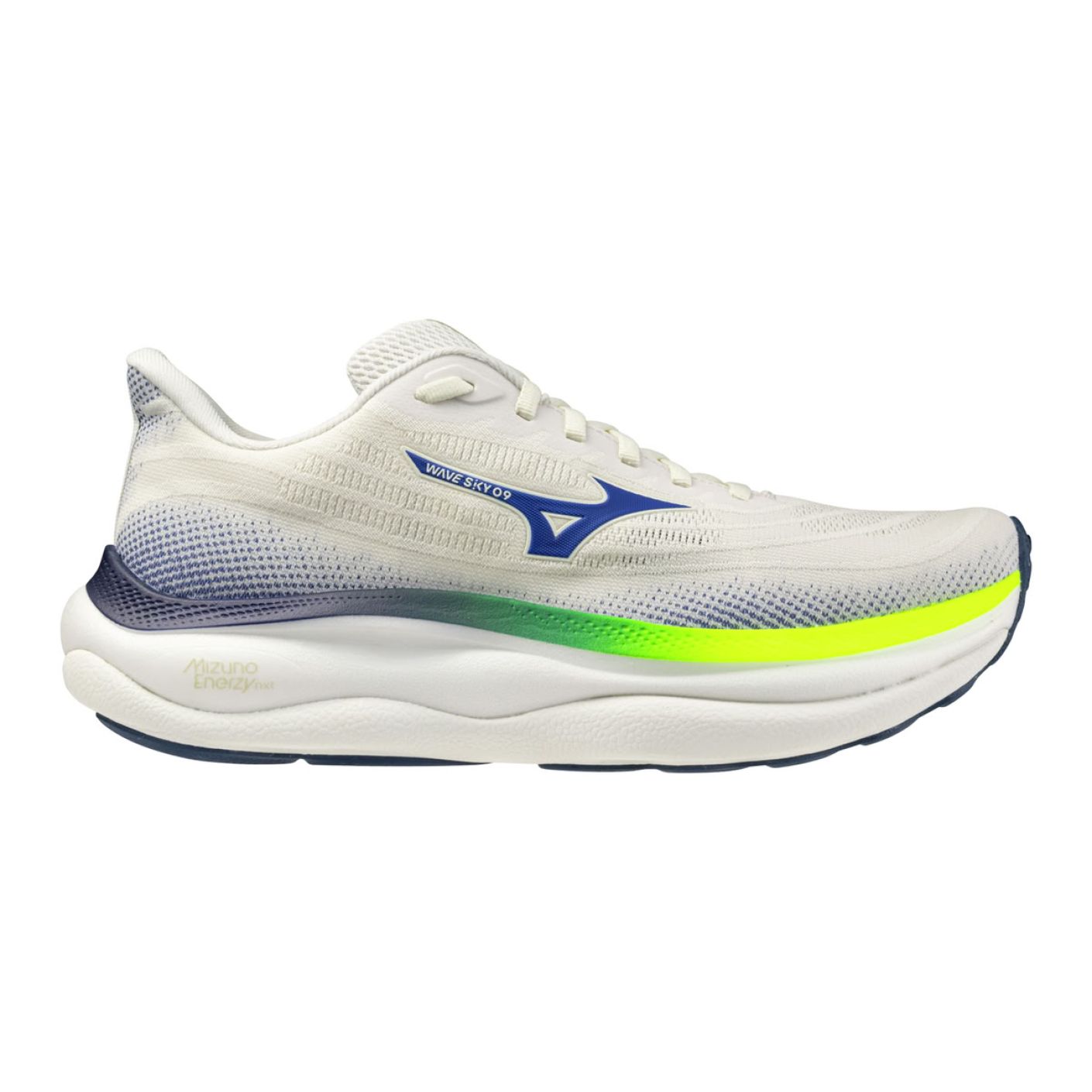 Mizuno Wave Sky 9 SnowWhite/Surf the Web/Lightn