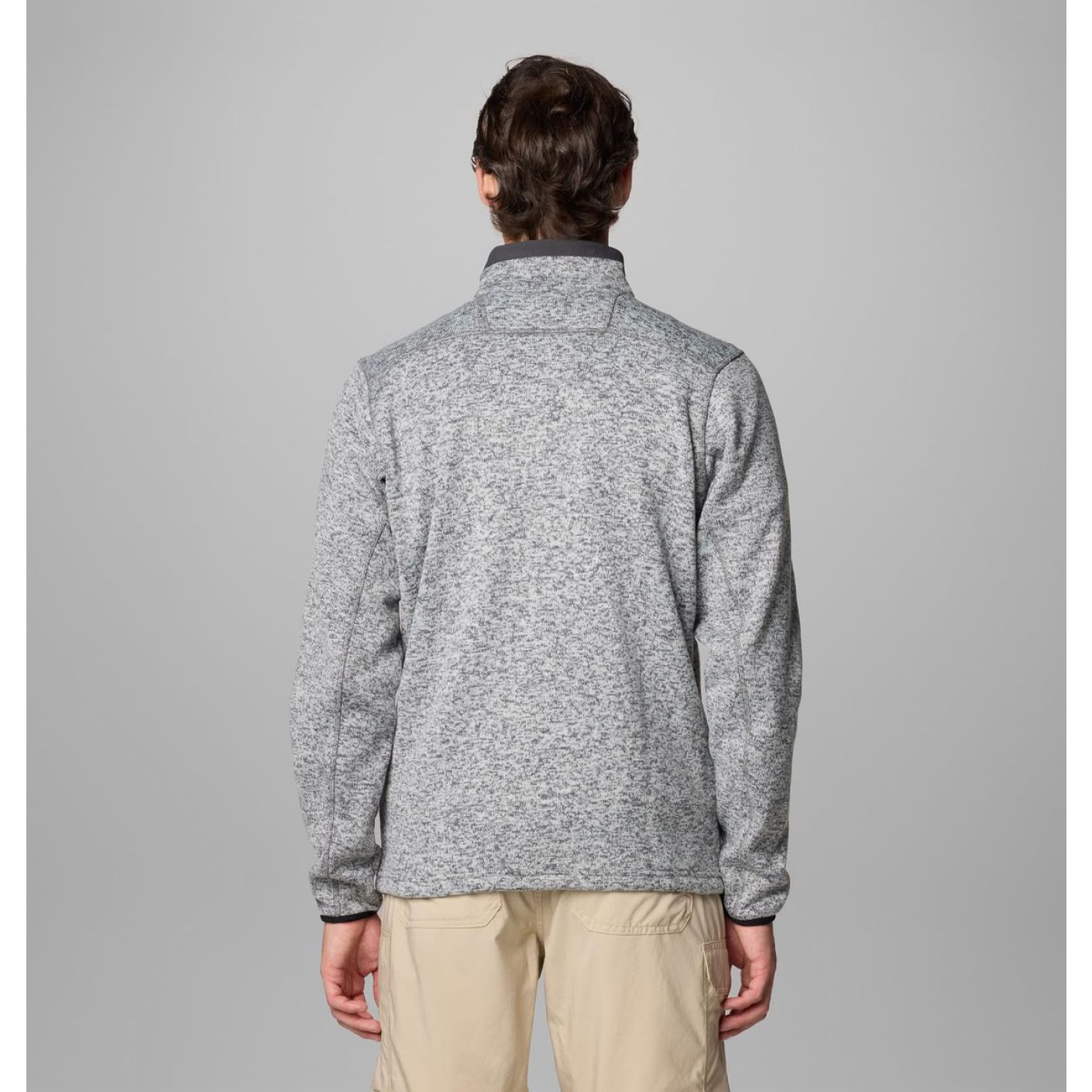 Columbia Men's Sweater Weather Fleece Jacket City Grey Heather