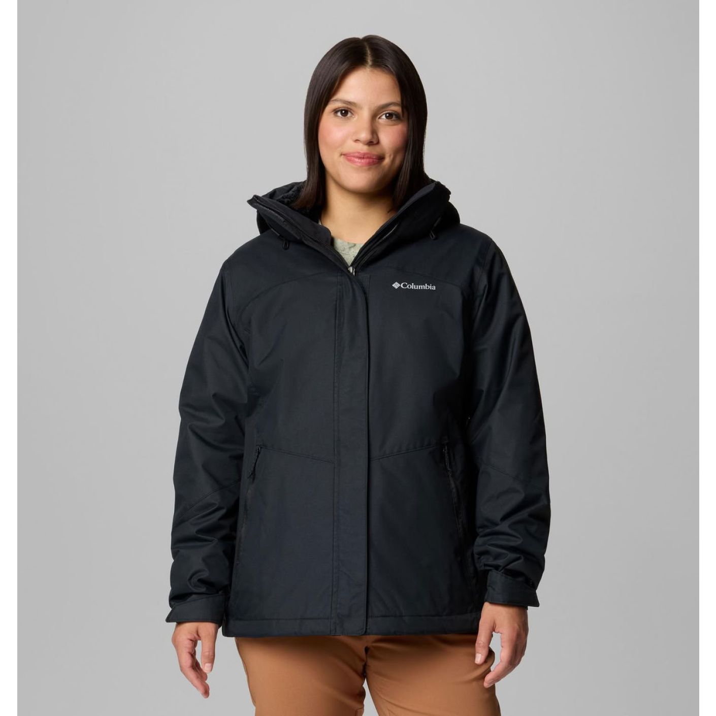 Columbia Wasserdichte 3-in-1-Jacke Bugaboo III Black für Damen