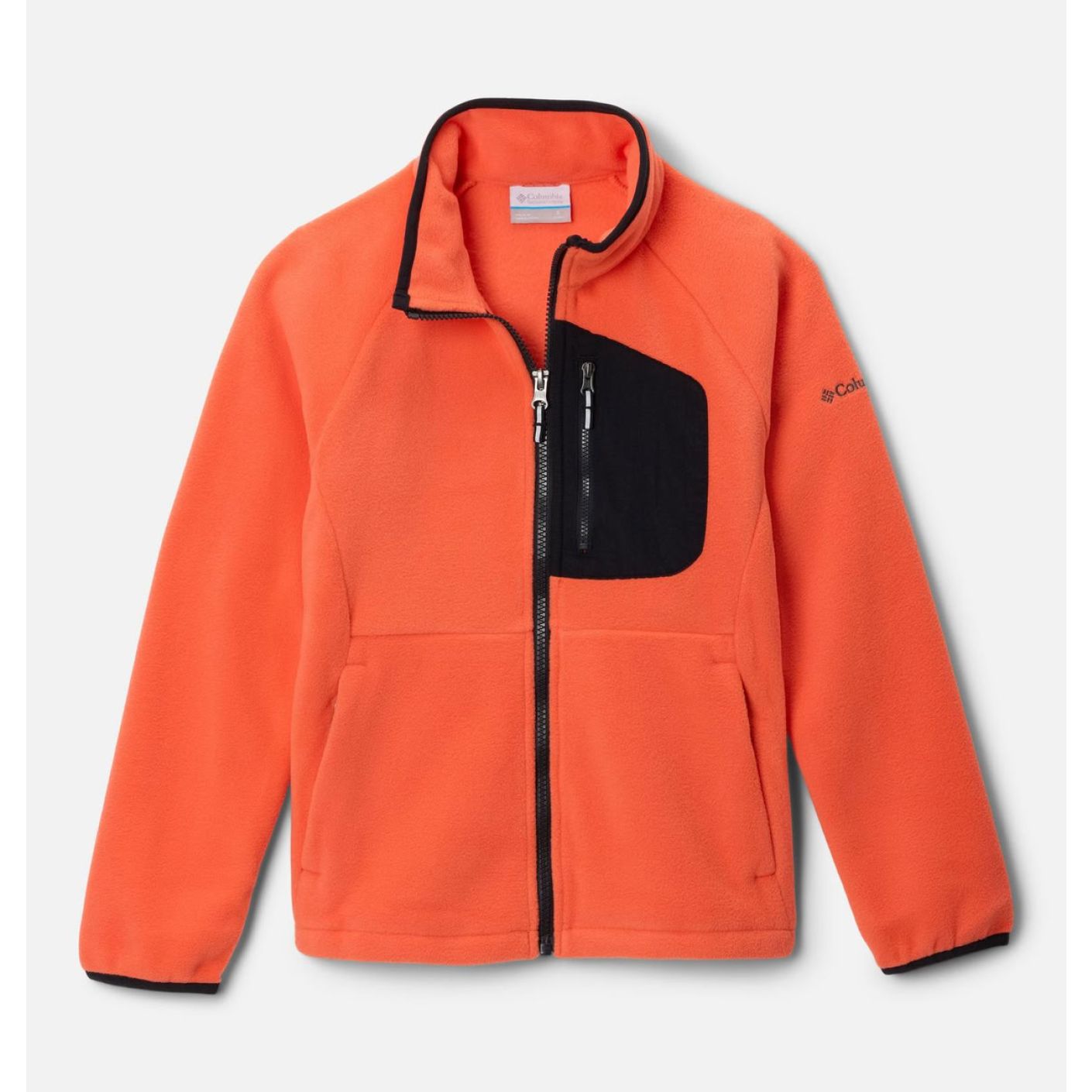 Columbia Giacca pile Fast Trek IV full zip Zing/Black da Ragazzi