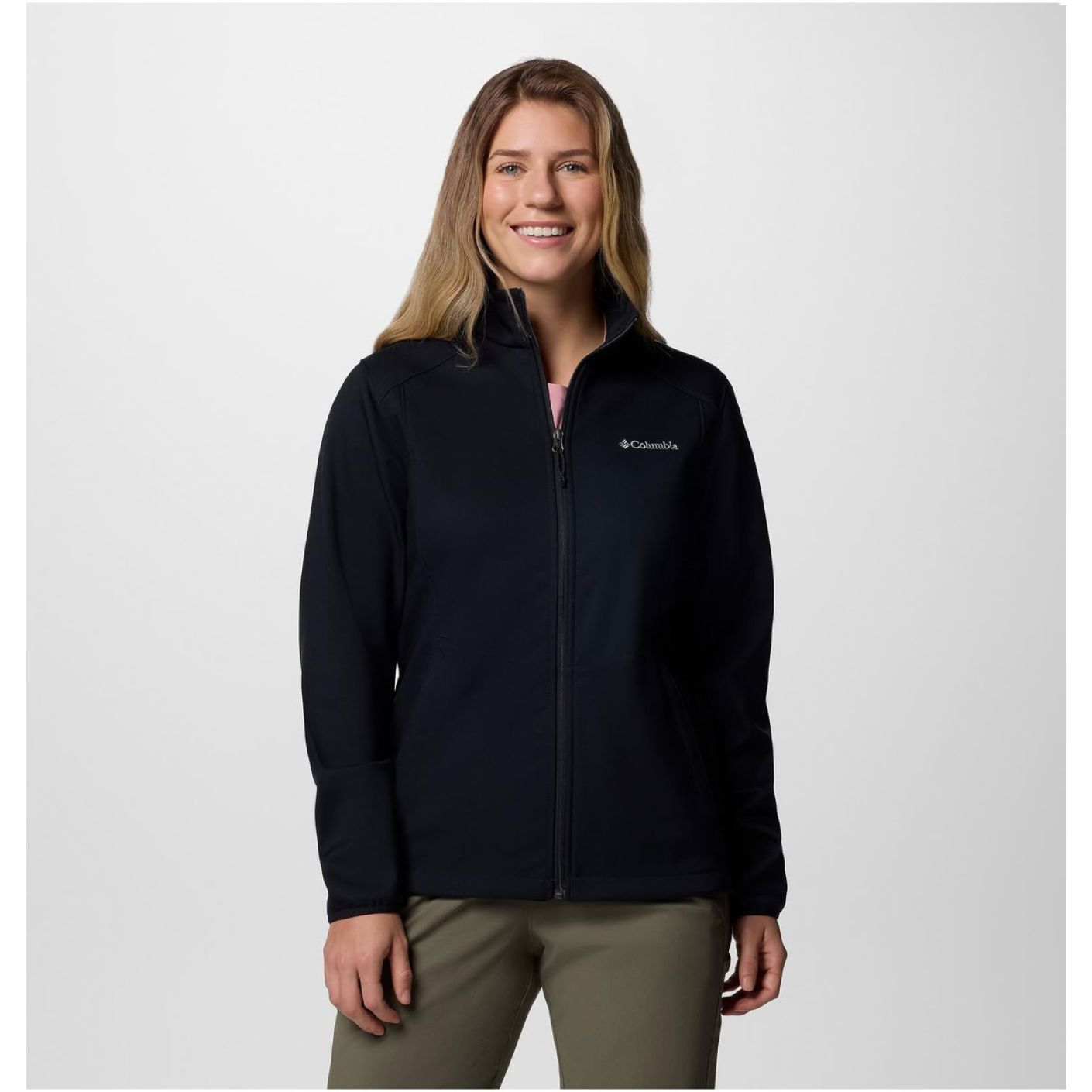 Columbia Fleece Jacket Sweater Weather II full zip Black Heather for Women