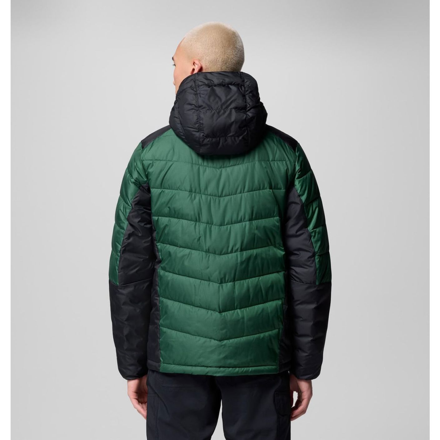 Columbia Daunenjacke Labyrinth Loop II Rain Forest/Black für Herren