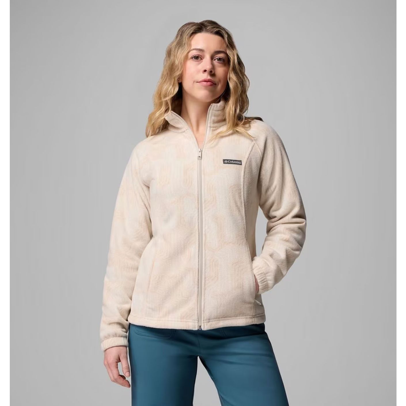 Columbia Fleecejacke Benton Springs Dark Stone Flowfalls für Damen