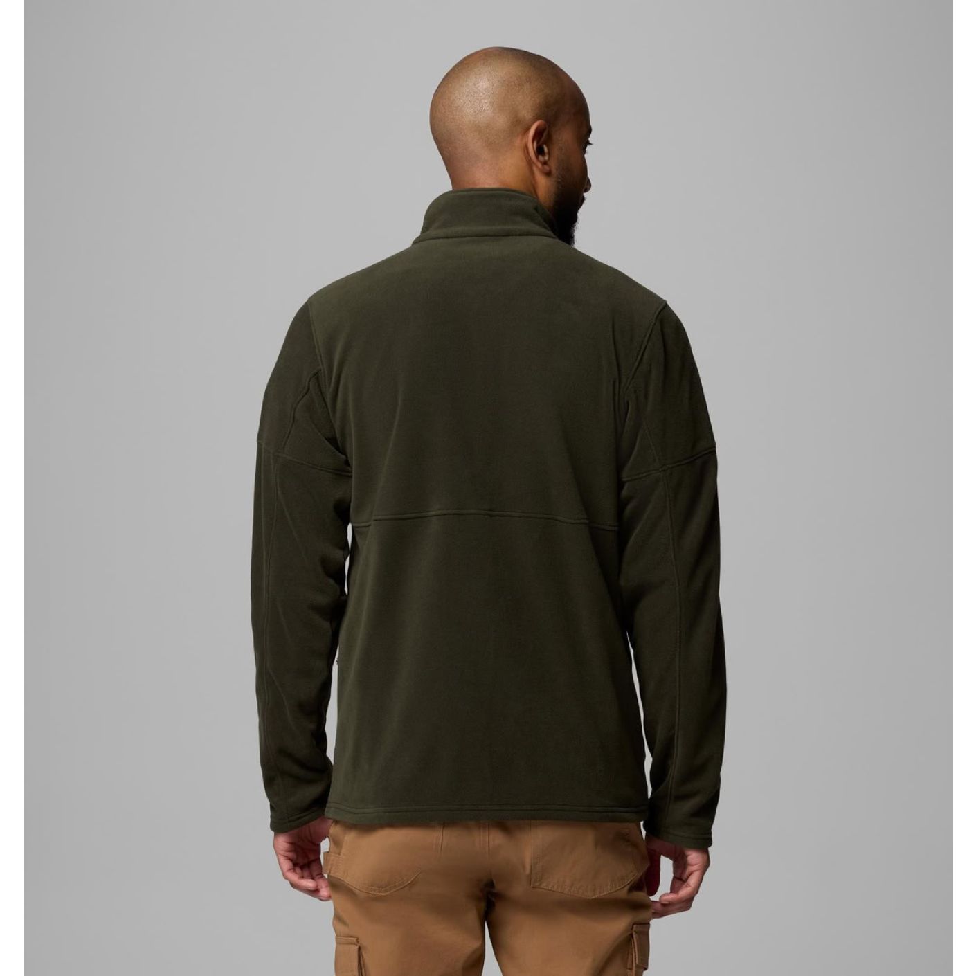 Columbia Pile Basin Trail III Full Zip Greenscape da Uomo