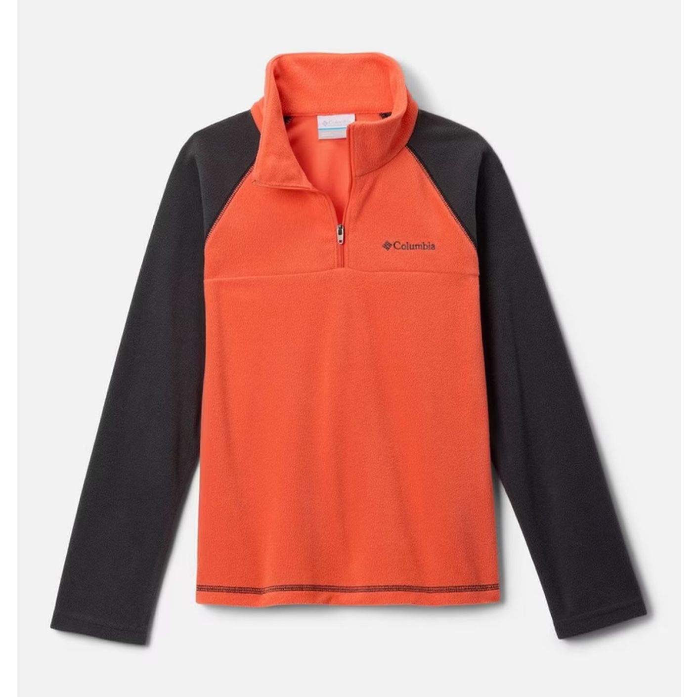 Columbia Pile Glacial Half Zip Zing/Shark for Kids