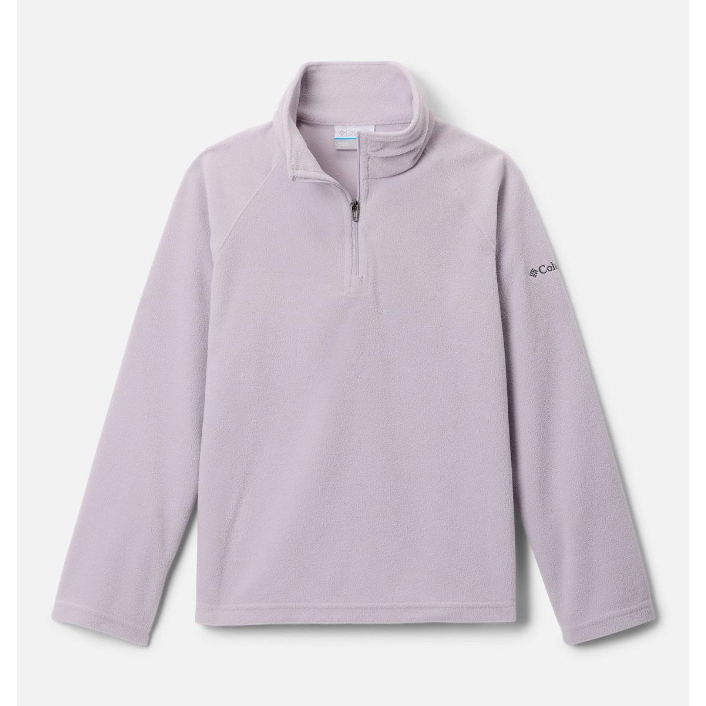 Columbia Pile Glacial Half Zip Lavender Pearl for Girls