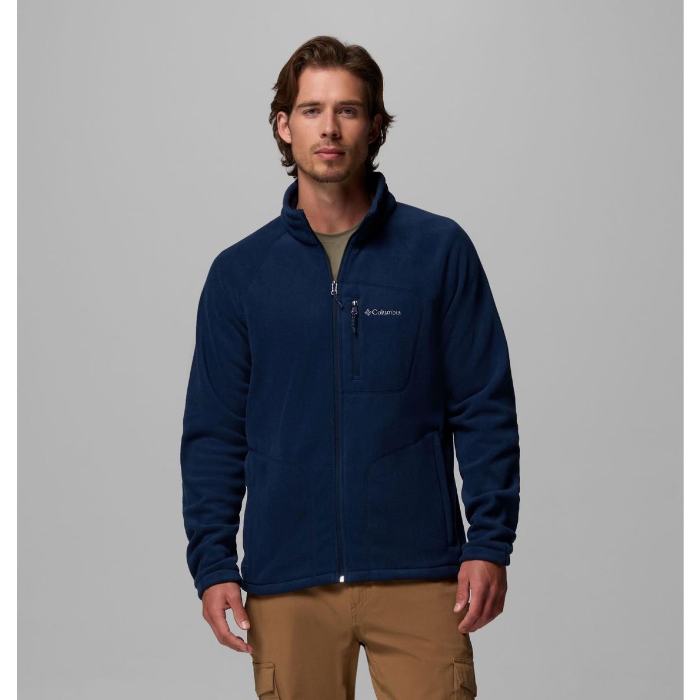 Columbia Pile Fast Trek II Full Zip Coleggiate Navy da Uomo