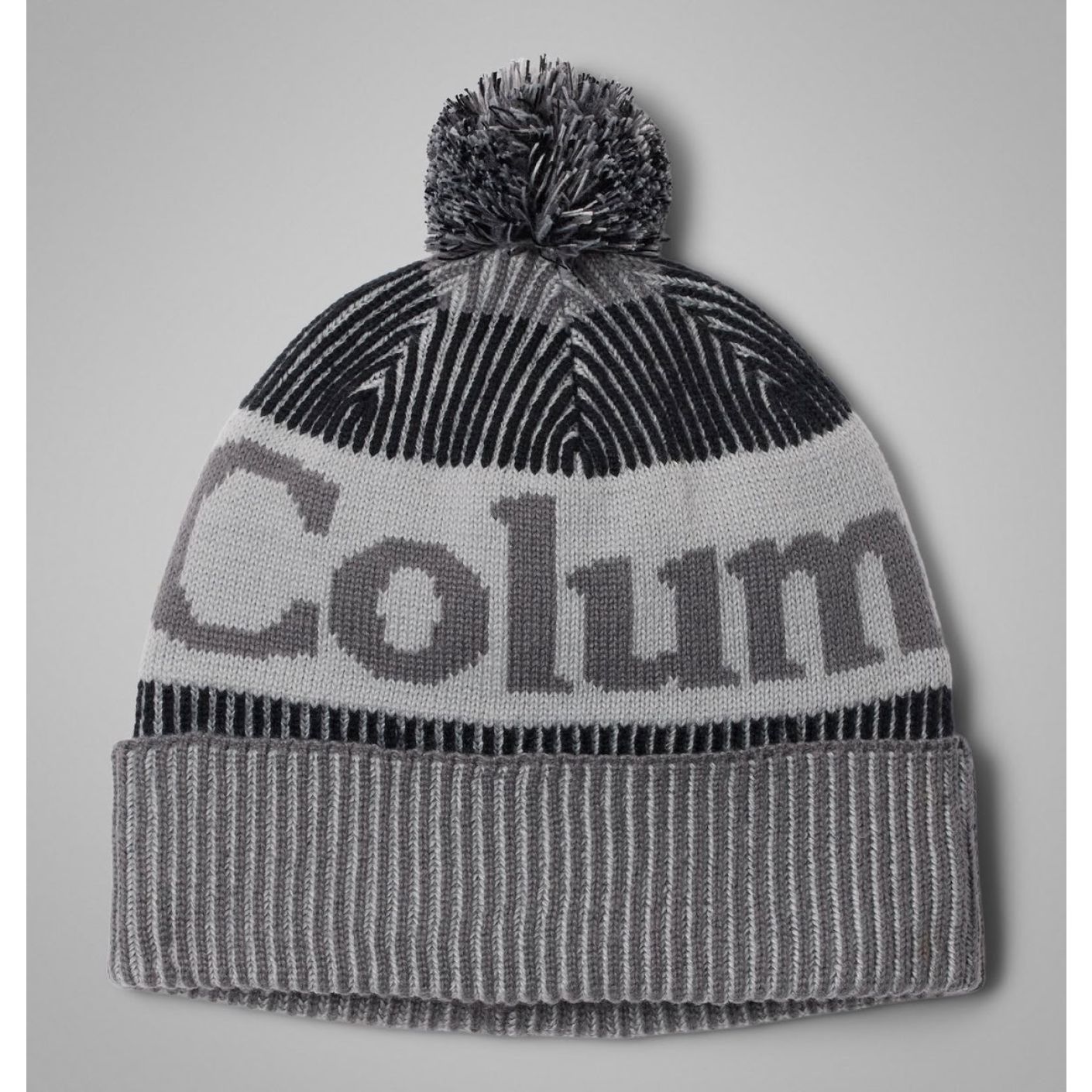 Columbia Beanie Polar Powder III City Grey/Black/Columbia Grey