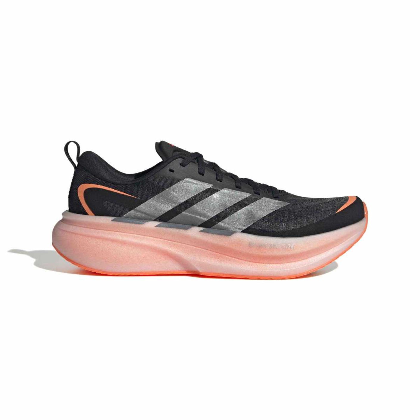 Adidas Supernova Glide Core Black/Iron Metallic/Lucid Orange