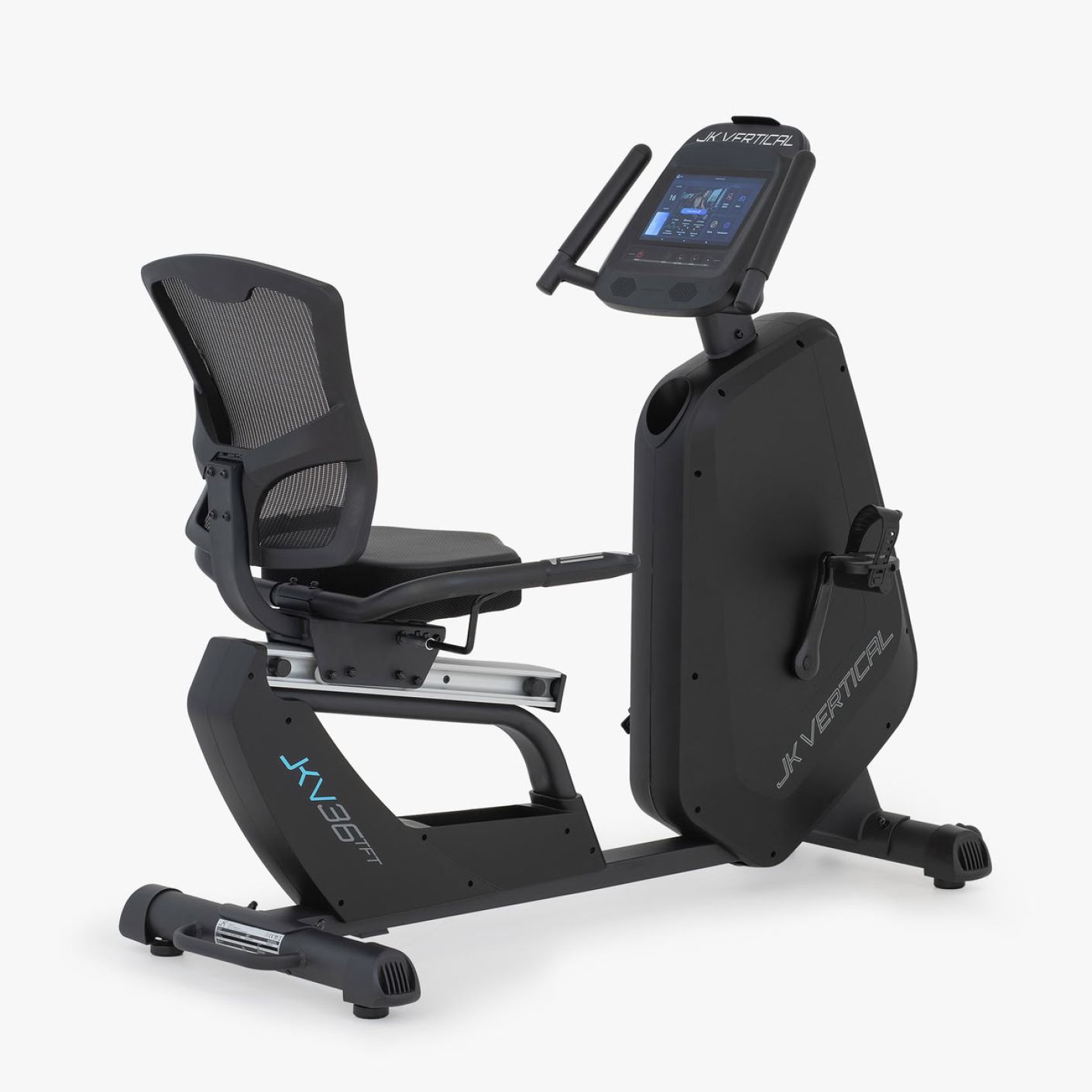 Jk Fitness Cyclette Orizzontale Elettromagnetica Programmabile ad induzione JKV36-TFT