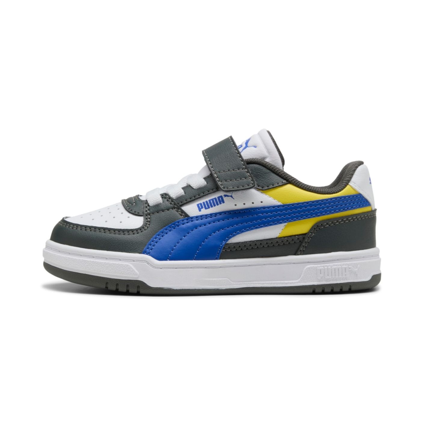 Puma Caven III Block AC + PS Shadow Gray/Royal Sapphire/White da Bambino