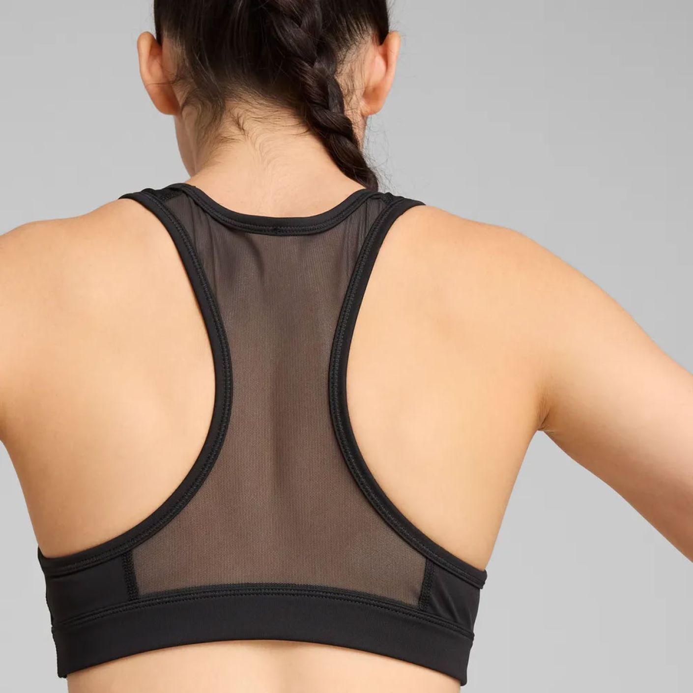 Puma Reggiseno 4KEEPS mid support Black