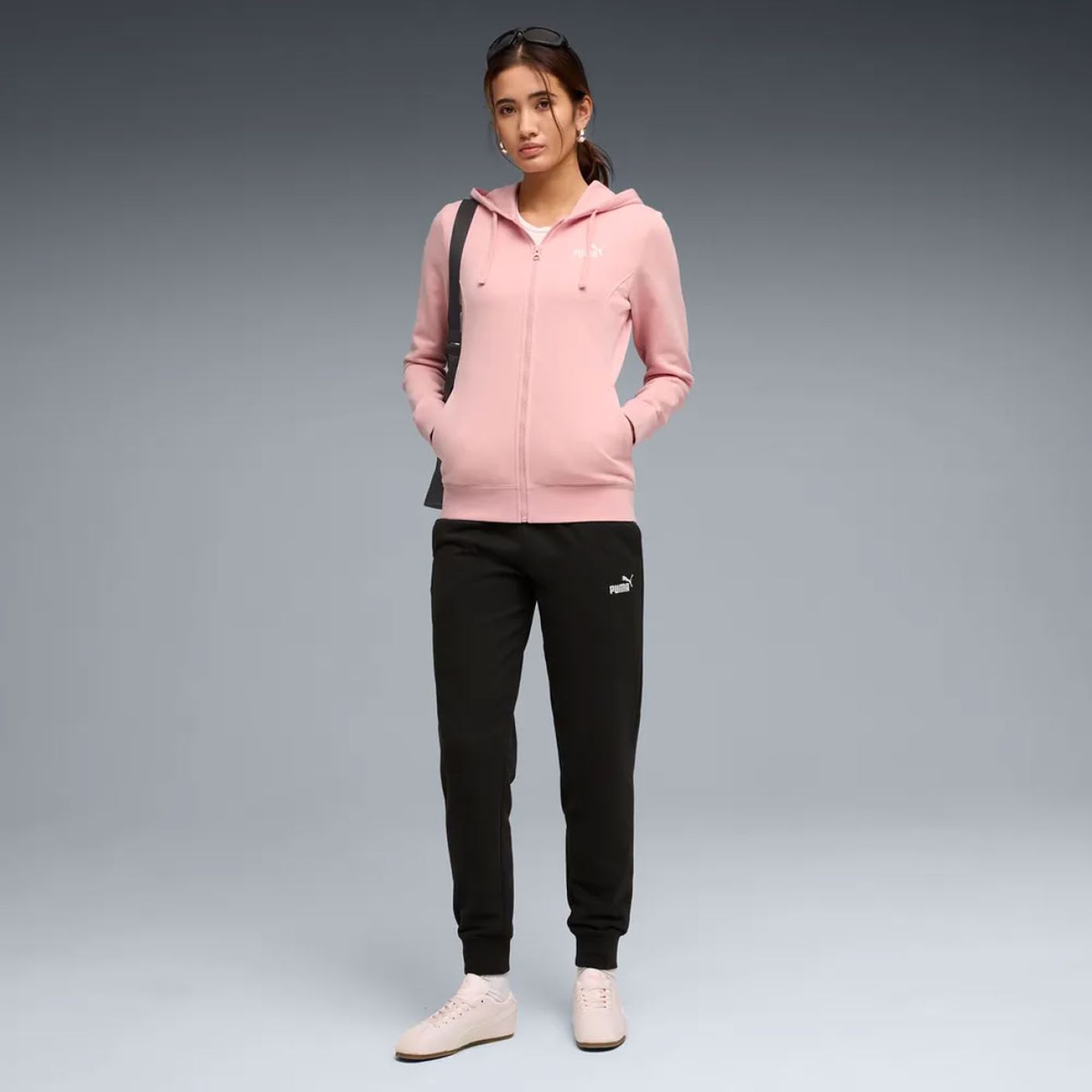 Puma Tuta con cappuccio Rosy Outlook da Donna