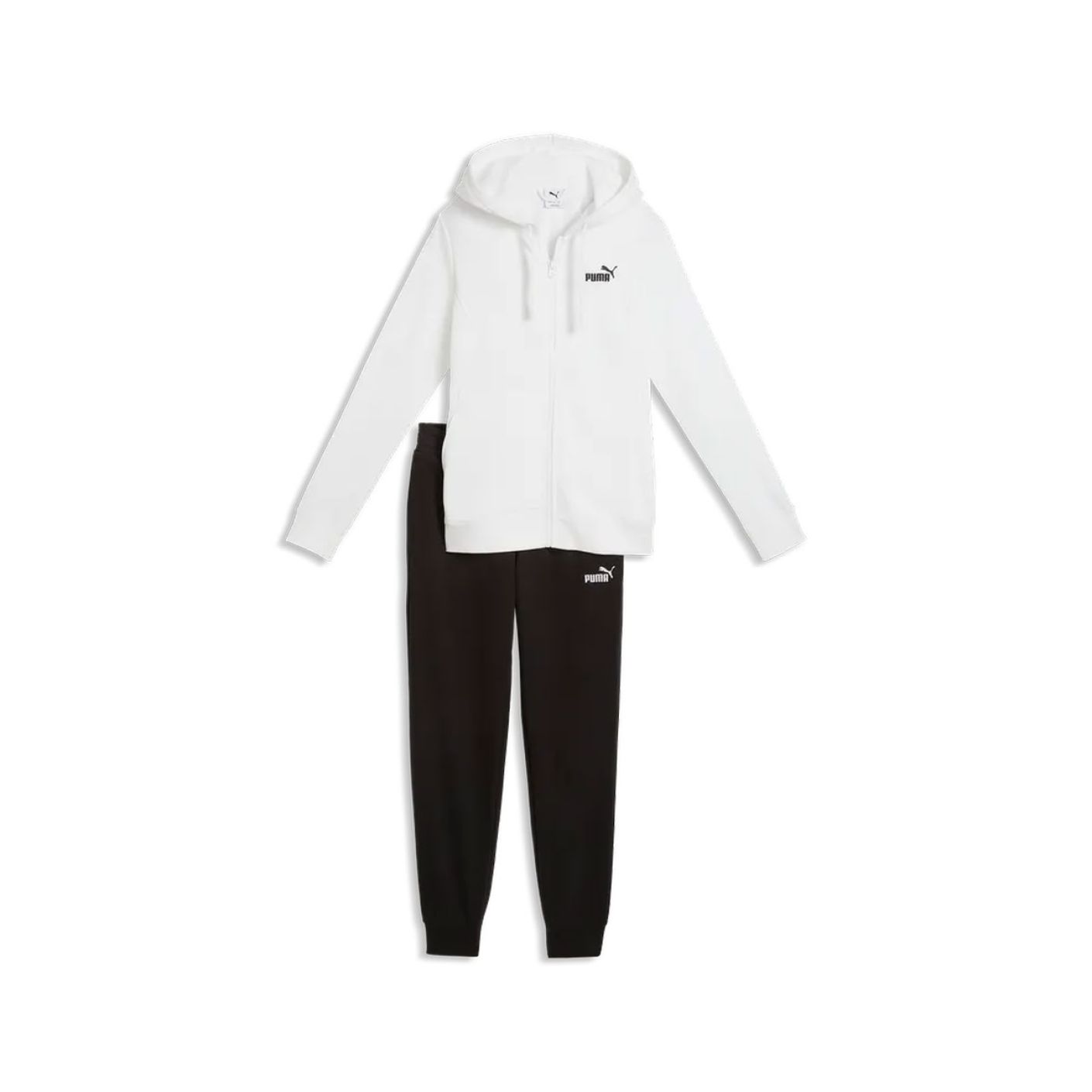 Puma Hoodie Jumpsuit White for Women