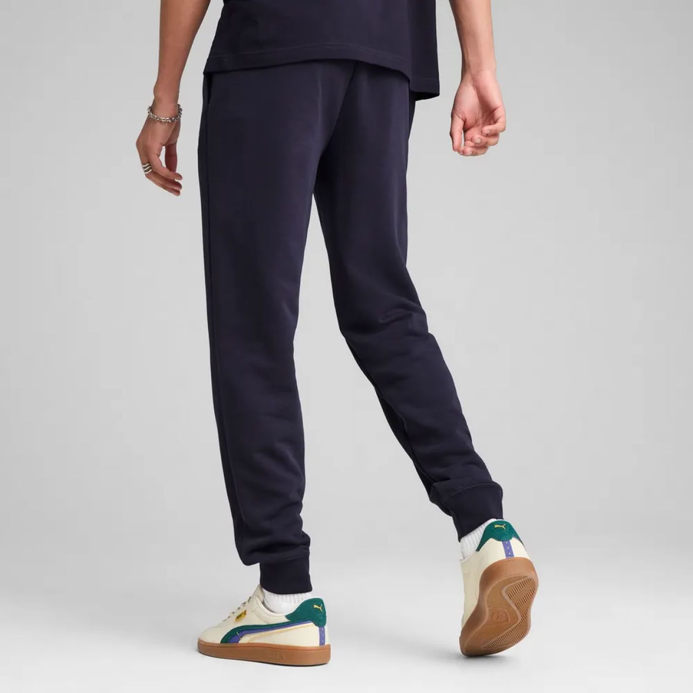 Puma Men's Ess N.1 Logo New Navy Pants