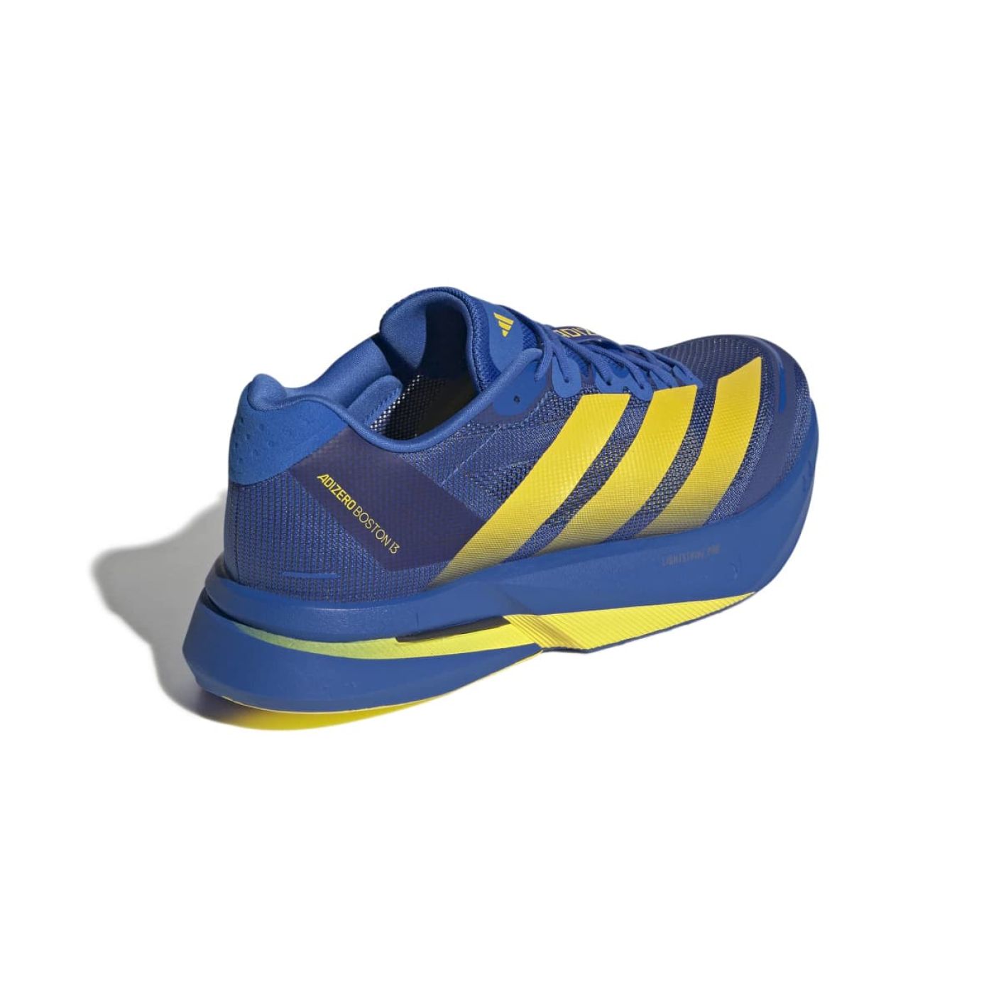 Adidas Adizero Boston 13 blau/gelb/schwarz da Uomo