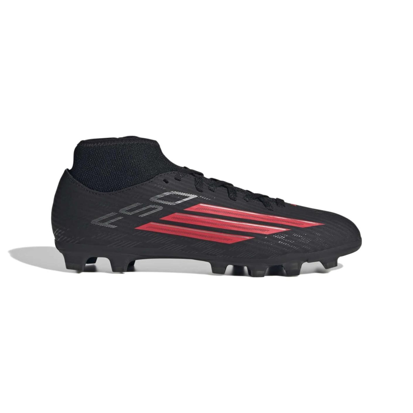 Adidas F50 Club Mid FG/MG cblack/lucred/cblack