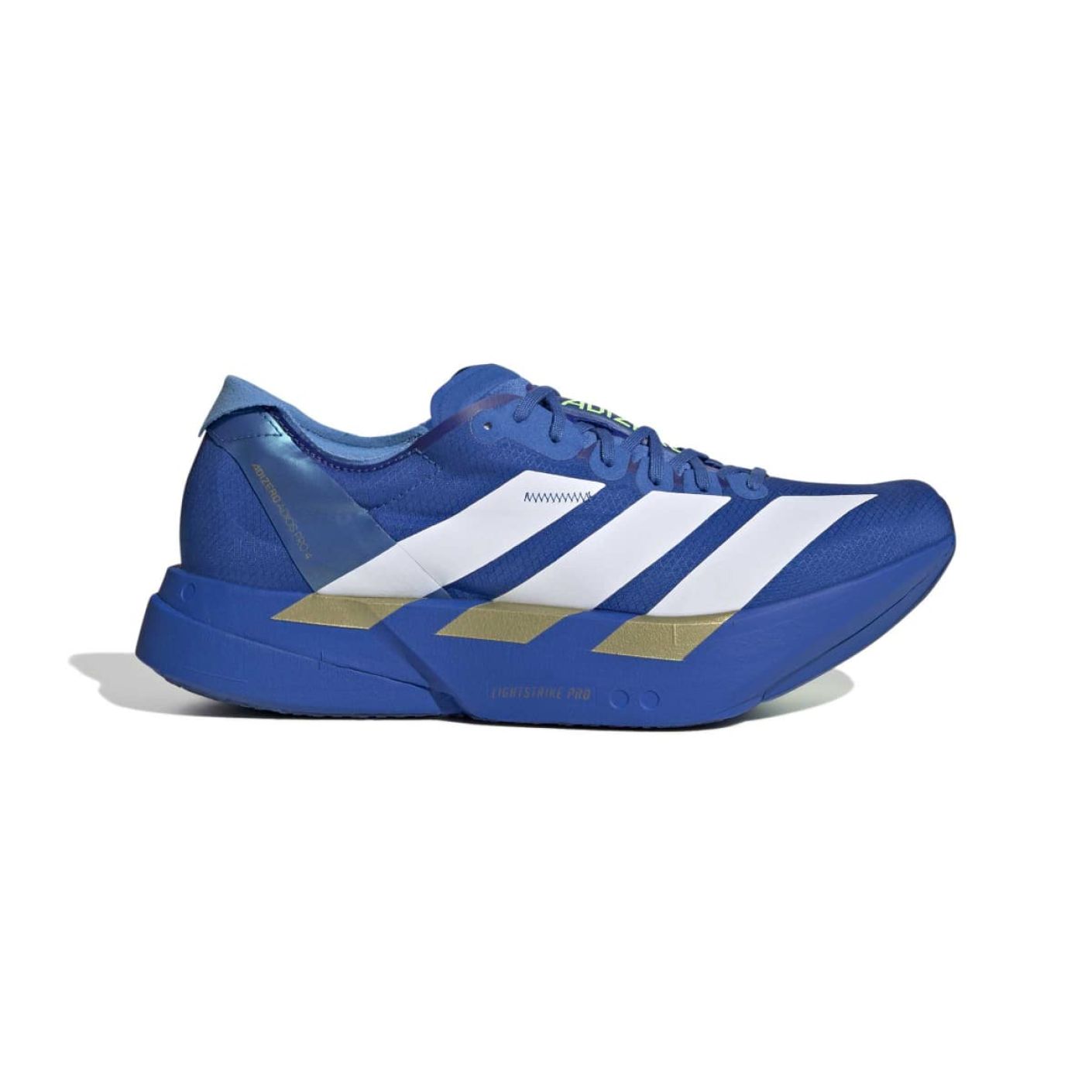 Adidas Adizero Adios Pro 4 blue/ftwwht/limbur da Uomo