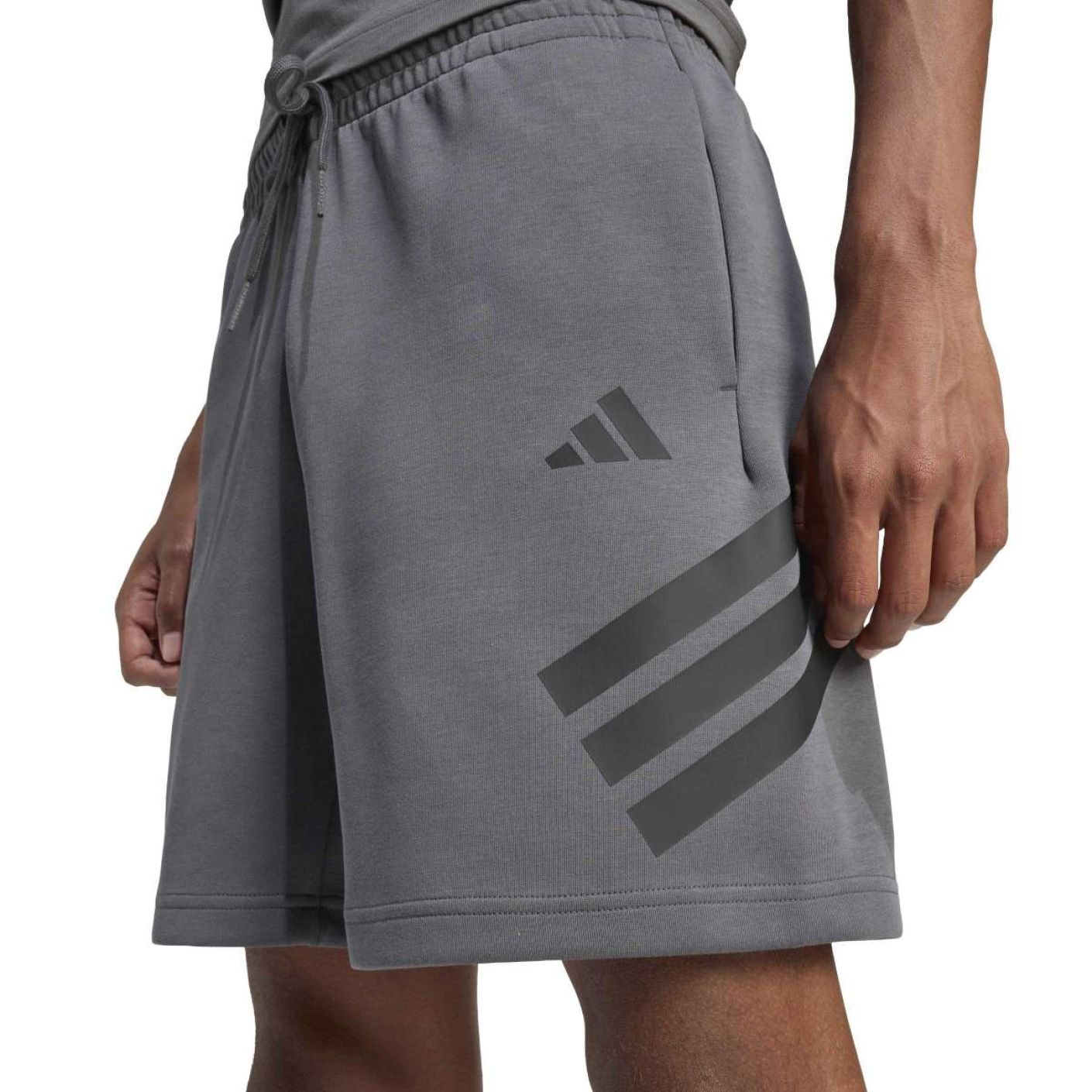 Adidas Short Future Icons 3-Stripes gresix da Uomo