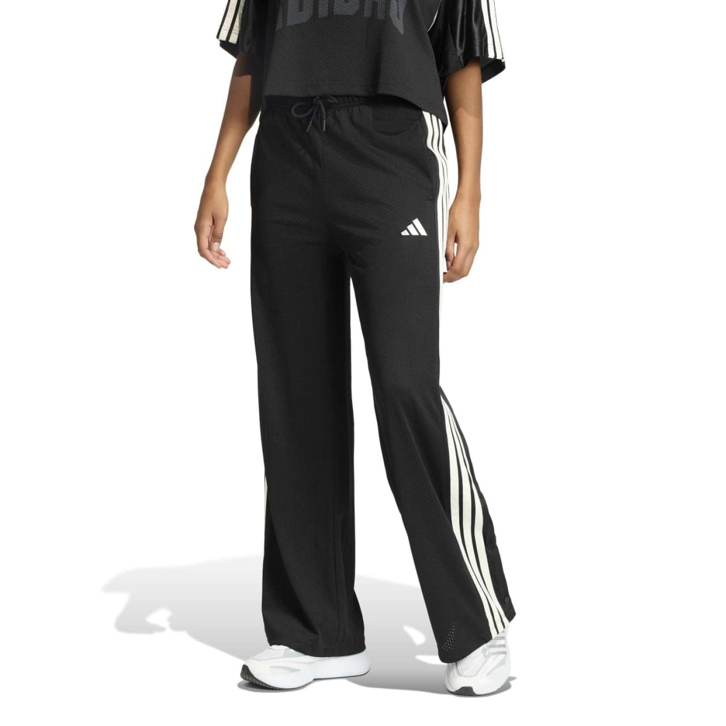Adidas Pantaloni Stadium Mesh black/owhite/crli da Donna