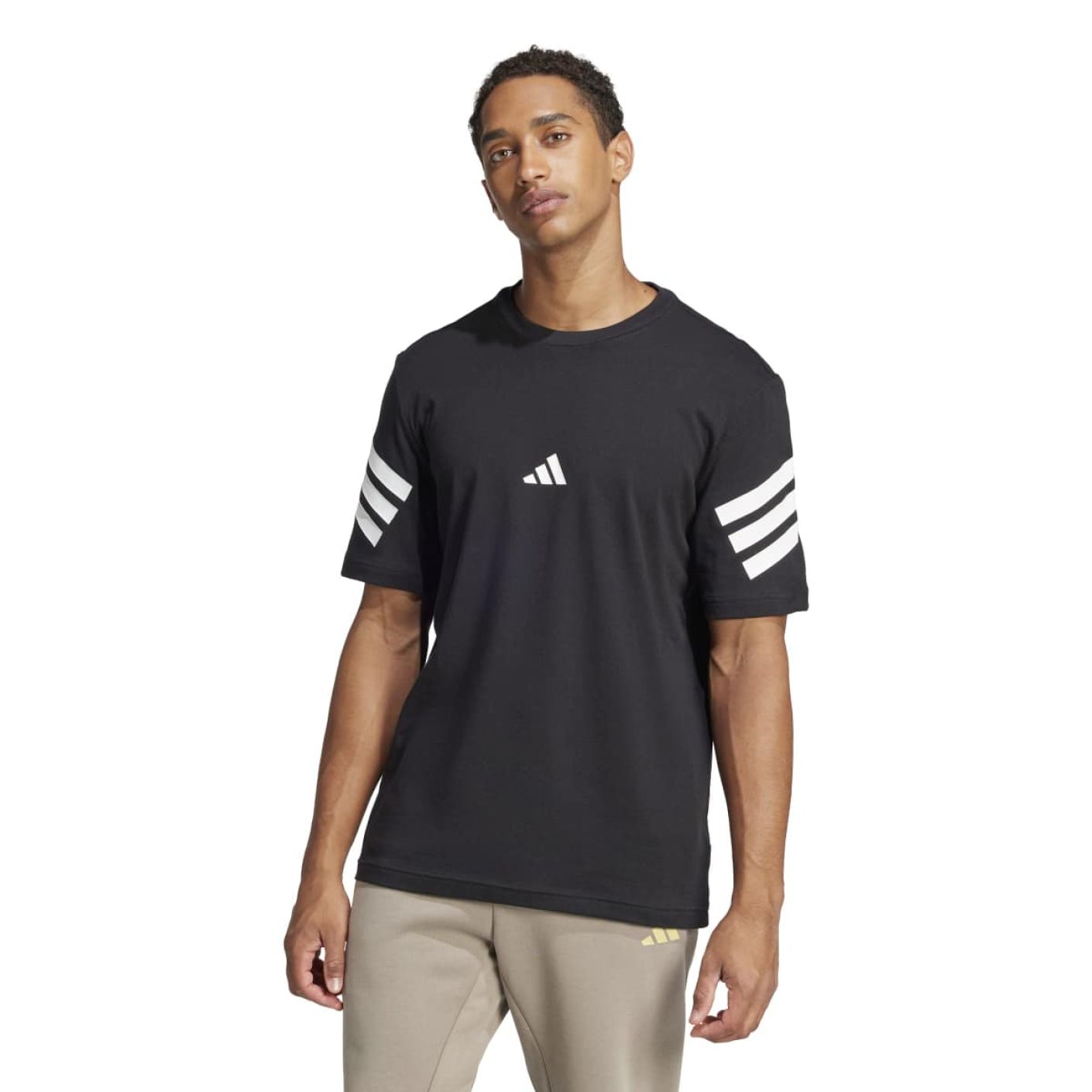 Adidas T-Shirt Future Icons 3-Stripes black da Uomo