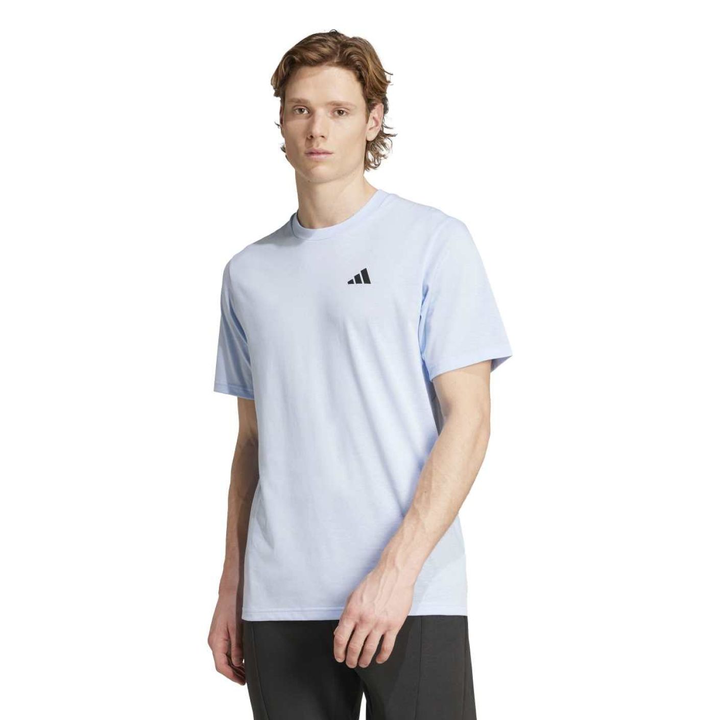 Adidas T-Shirt Feelready Essentials Glow Blue/Black