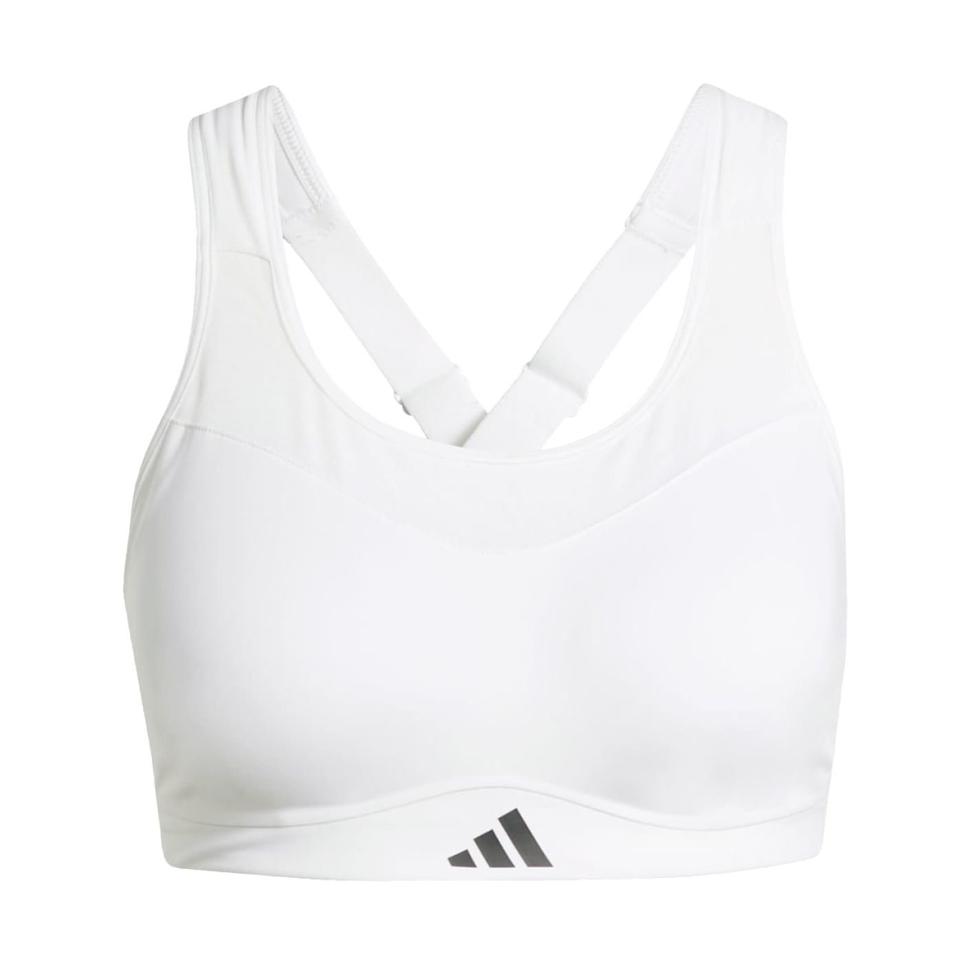 Adidas Bra TLRD Impact high support Bianco da Donna