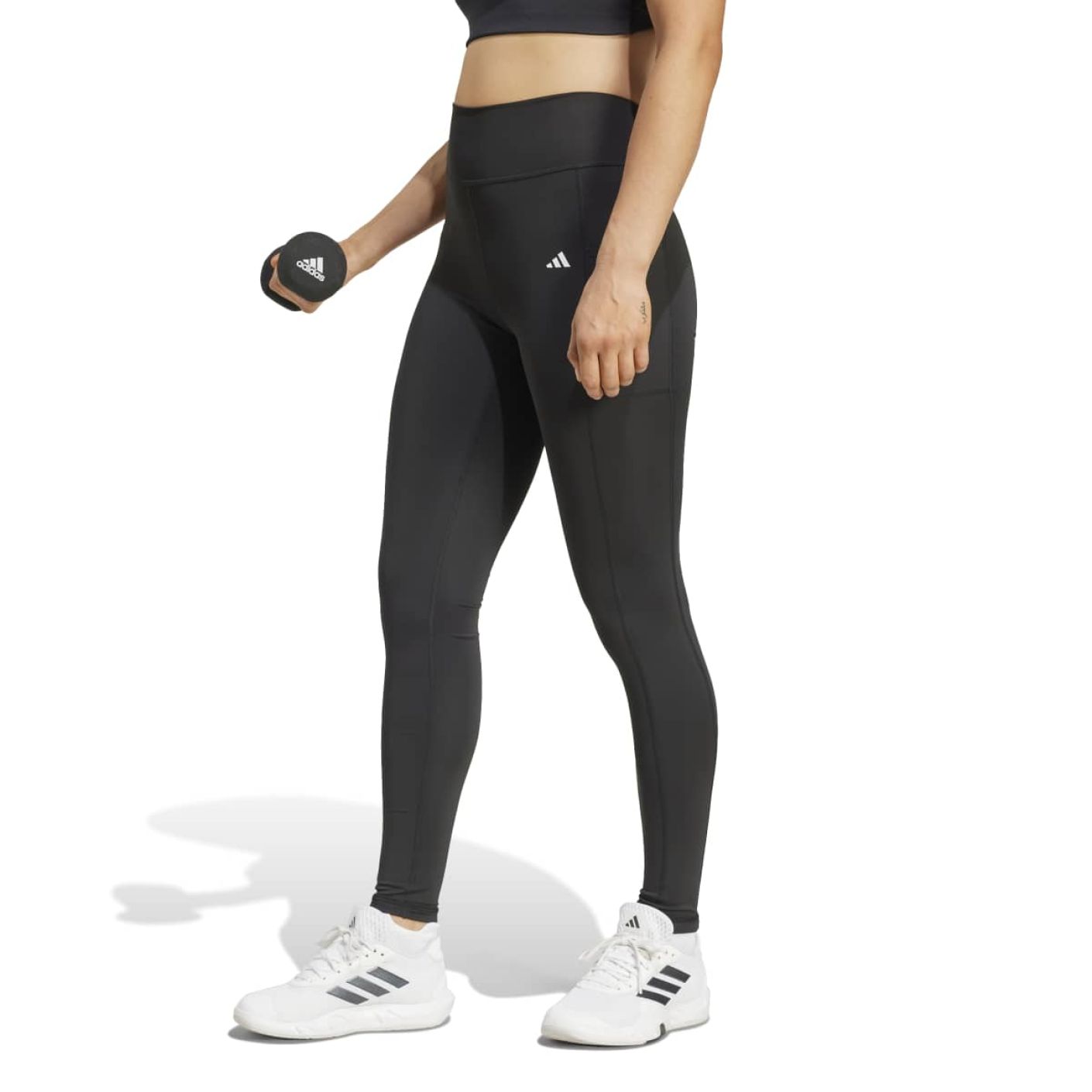 Adidas Leggings Optimé Stretch Schwarz für Damen