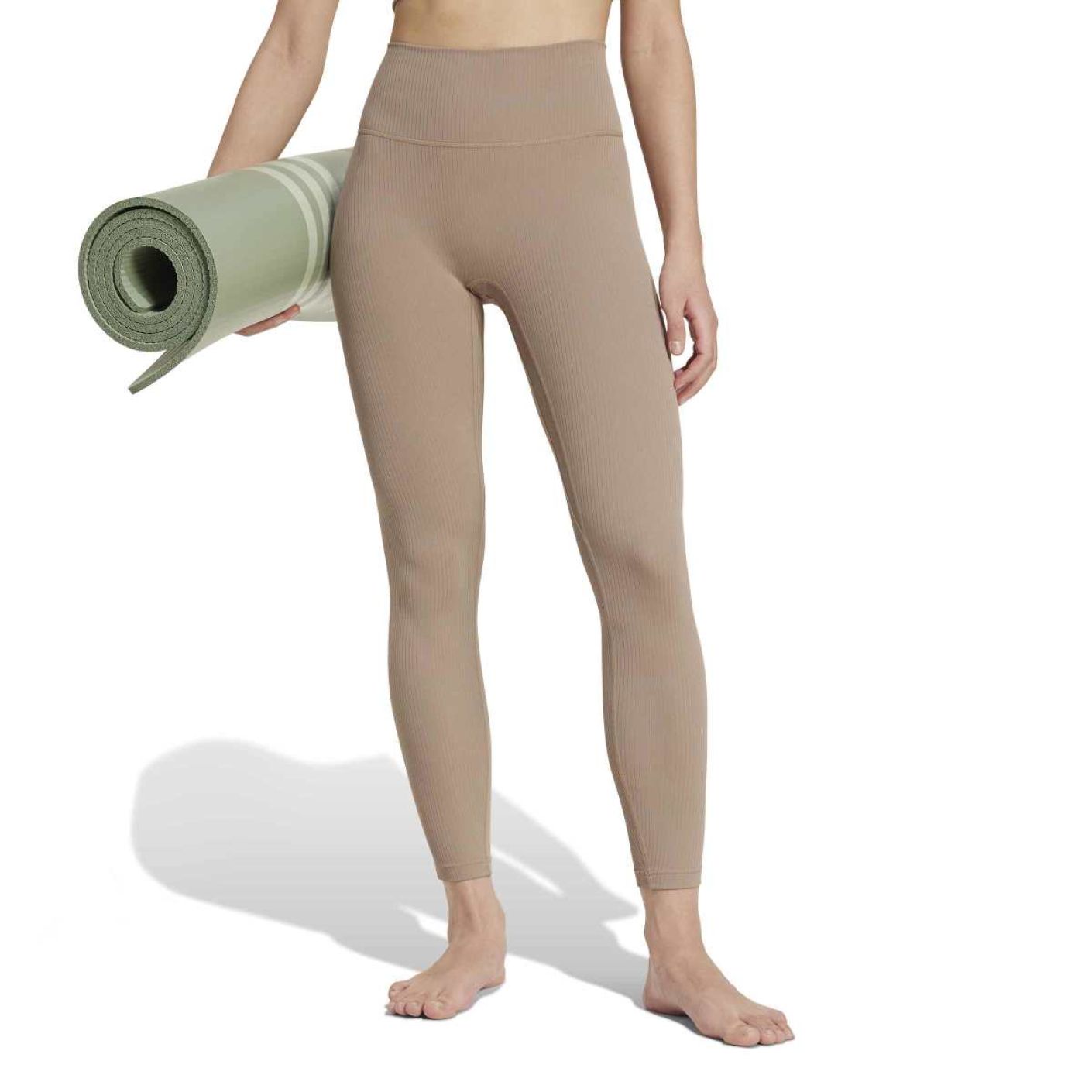 Adidas Leggings All Me Rib Beige Damen