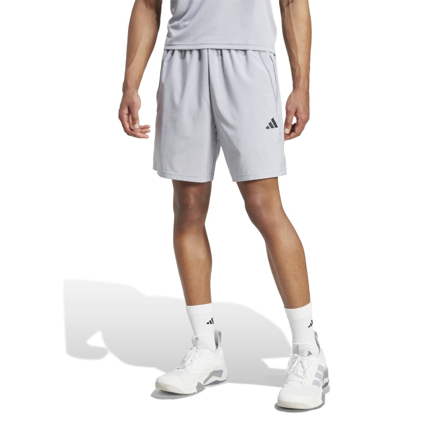 Adidas Men's Train Essentials Woven Shorts Gray