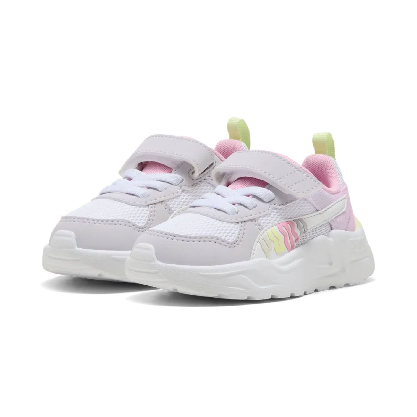 Puma Trinity 2 LT Come On AC+Infant Lavander Pop/White/Apple Spritz da Bambina