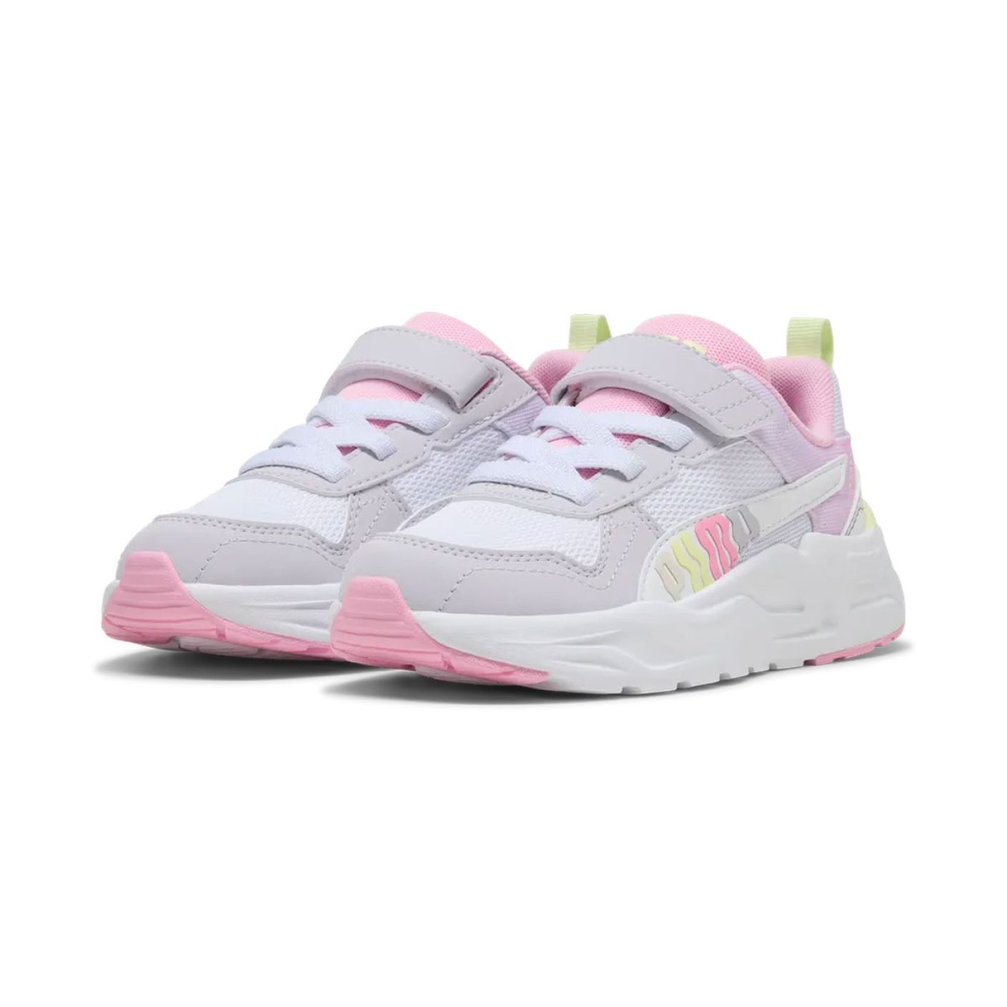 Puma Trinity 2 LT Come On AC+PS Lavander Pop/White/Apple Spritz da Bambina