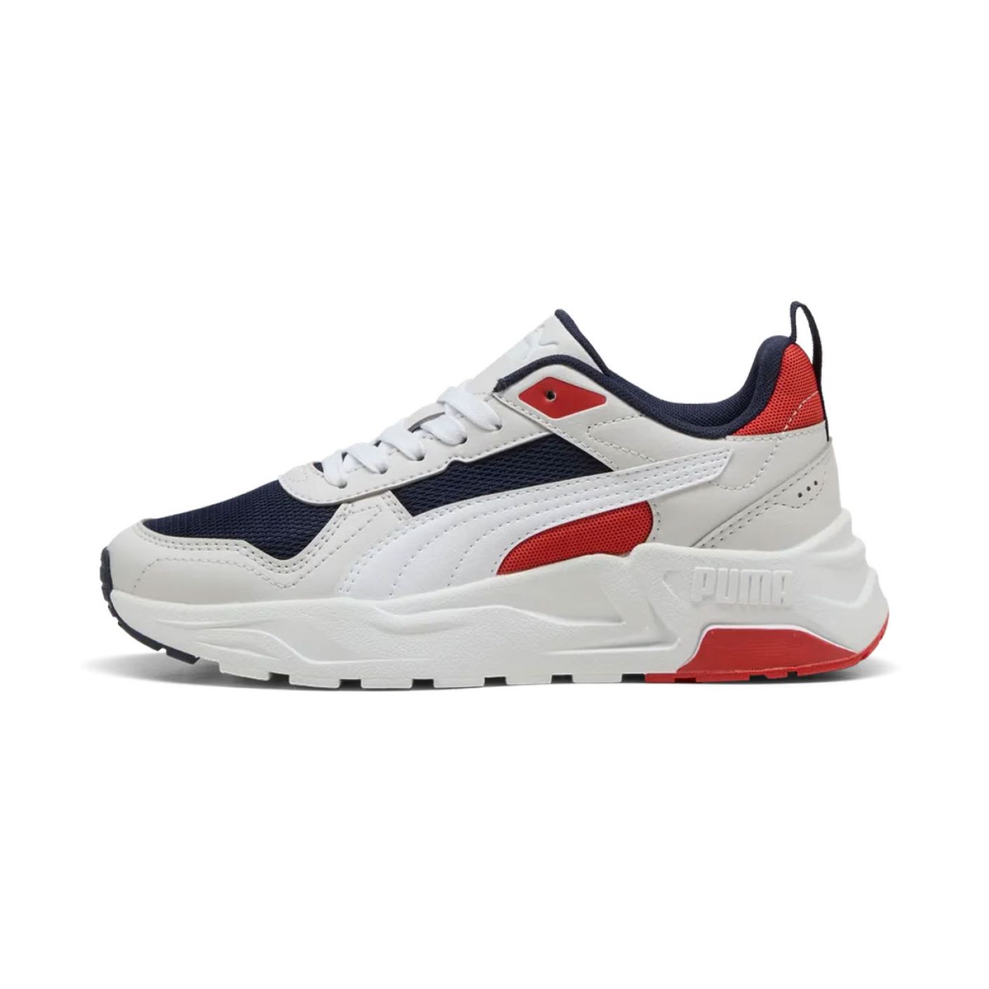 Puma Trinity 2 Lite AC+PS Navy/White/Feather Gray/Red Fire 
