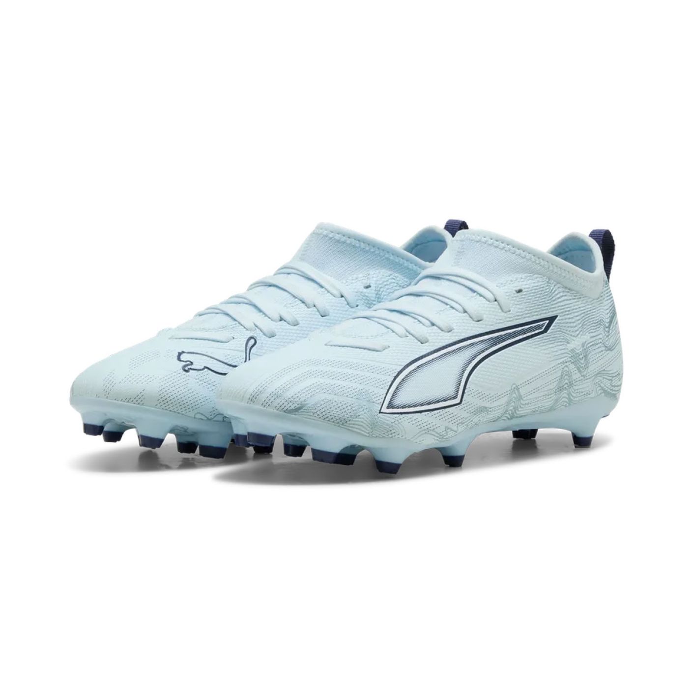 Puma Ultra 6 Match FG/AG Blue/White/Blue Jewel da Bambino