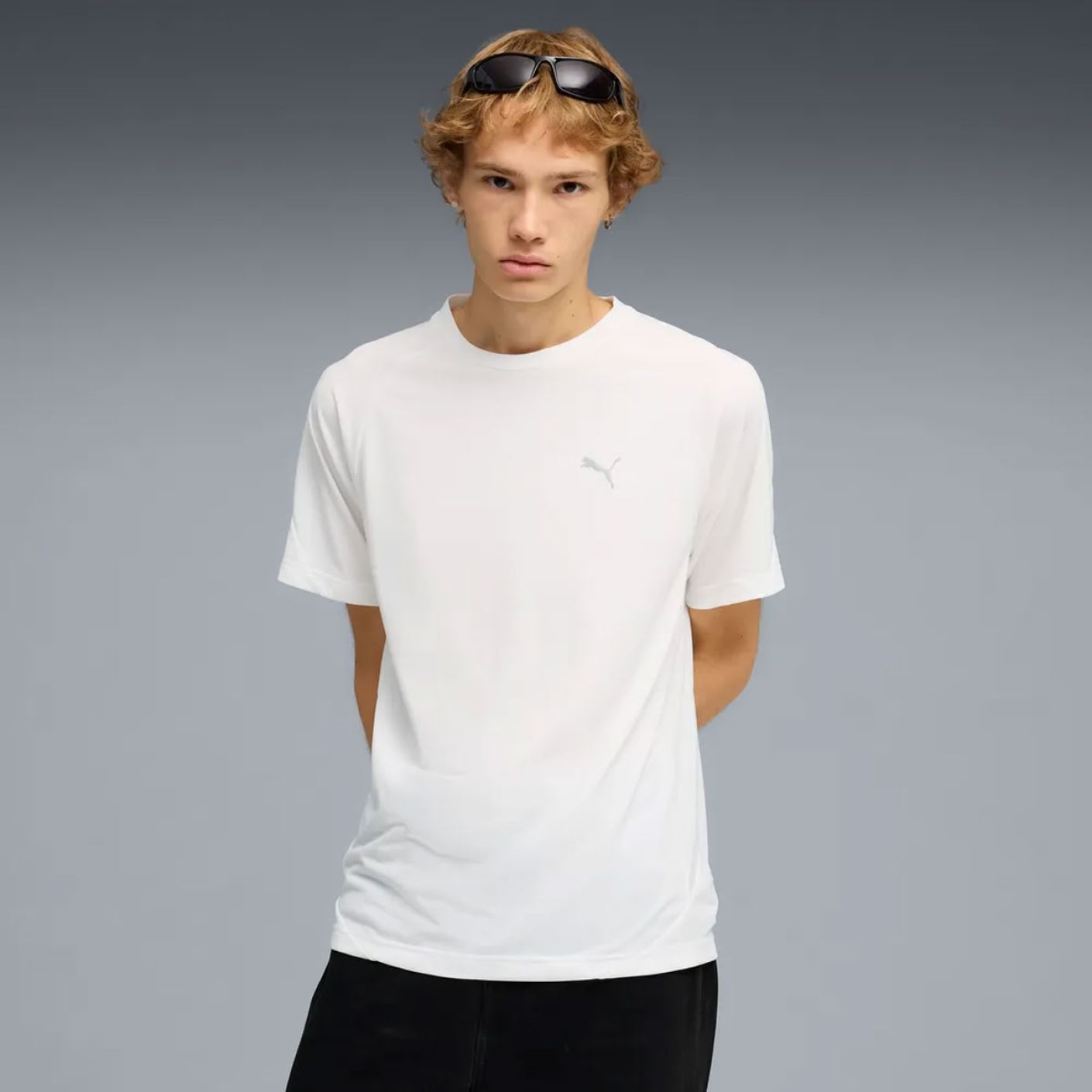 Puma T-Shirt Evostripe White for Men