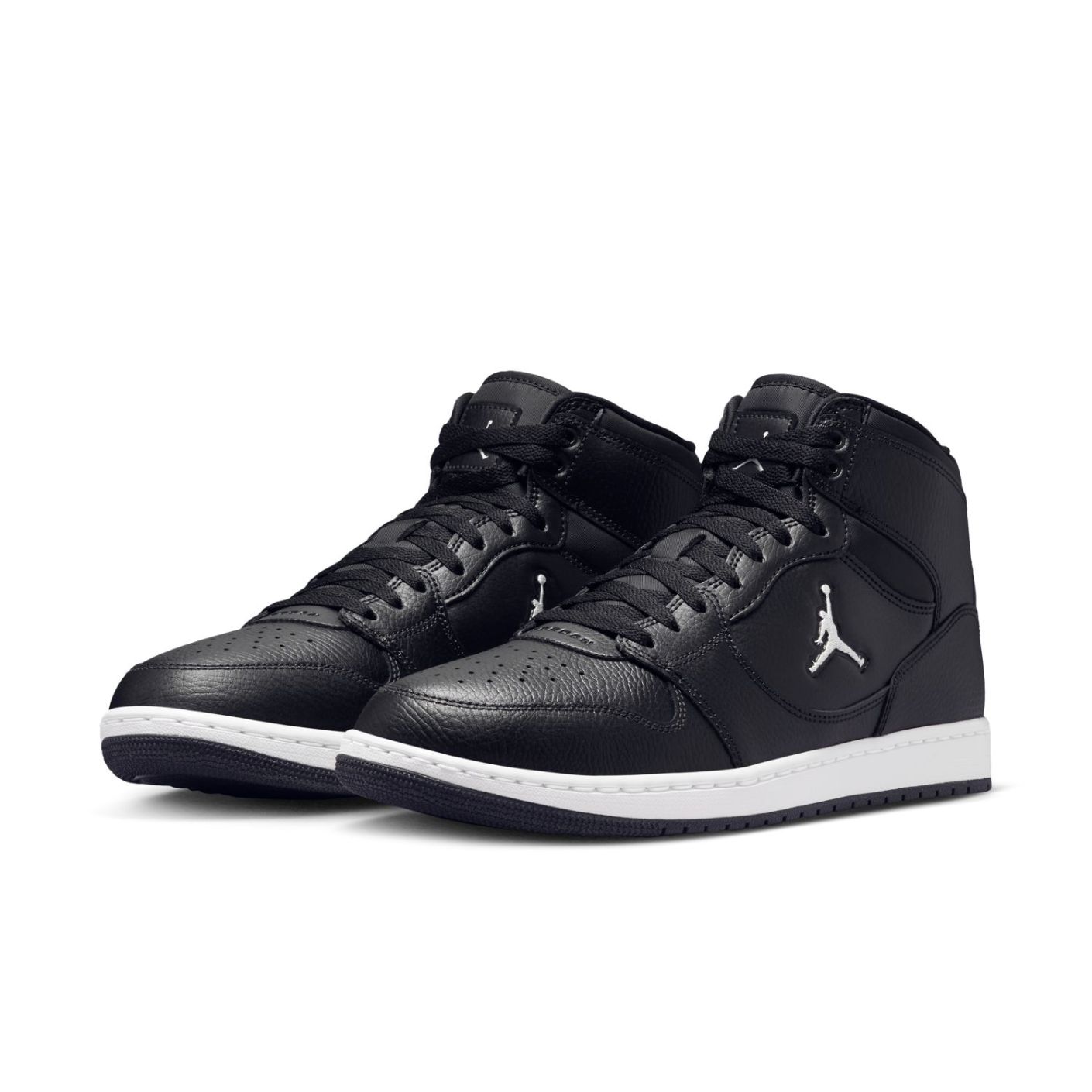 Jordan Court Connect Mid Black/White da Uomo