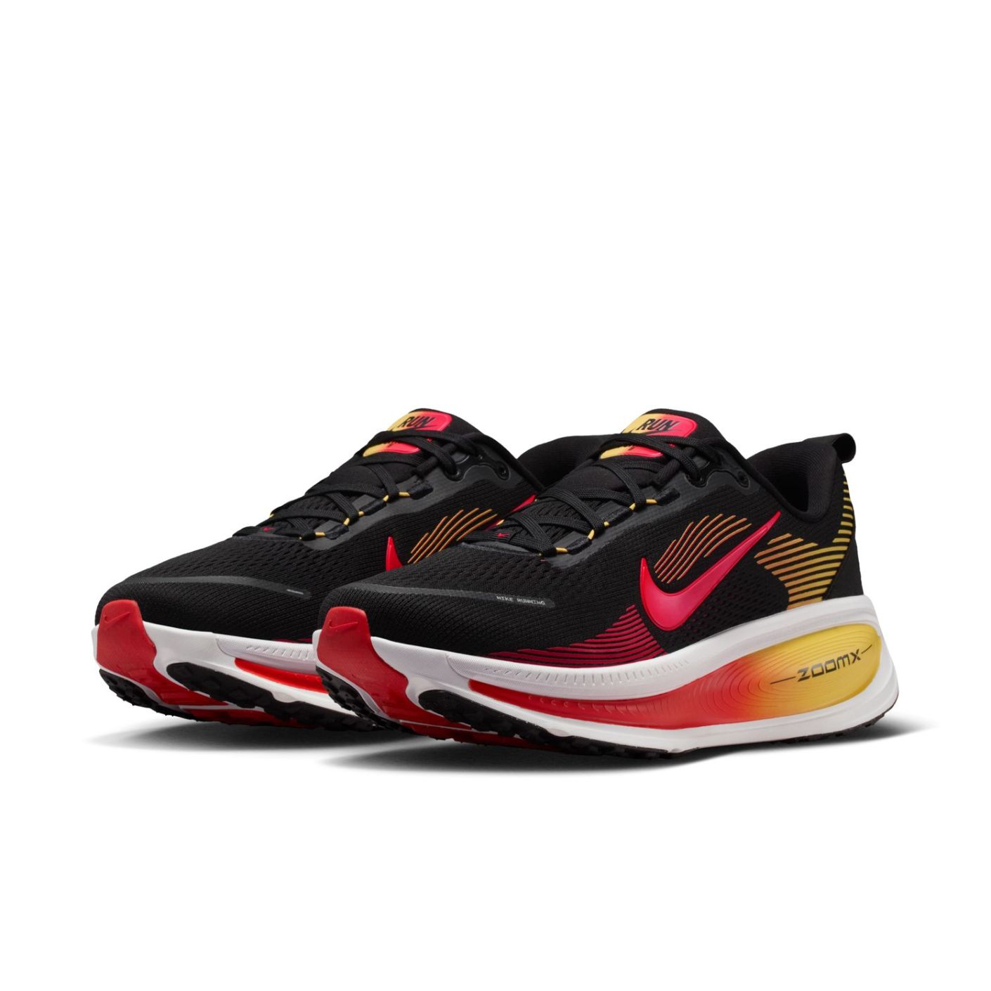 Nike Vomero 18 Black/Bright Crimson/Lt Crimson da Uomo