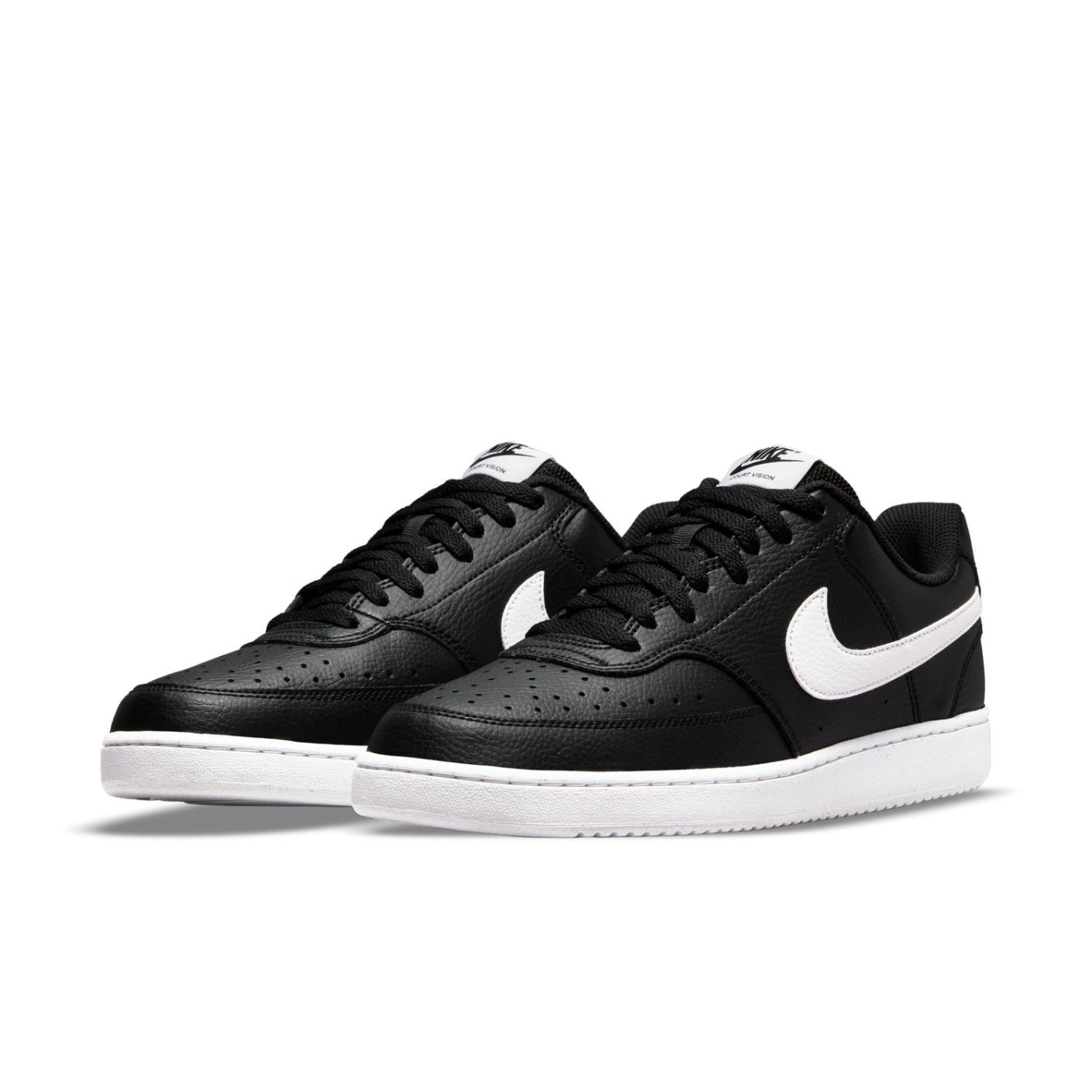 Nike Court Vision Low Next Nature Black/White für Herren