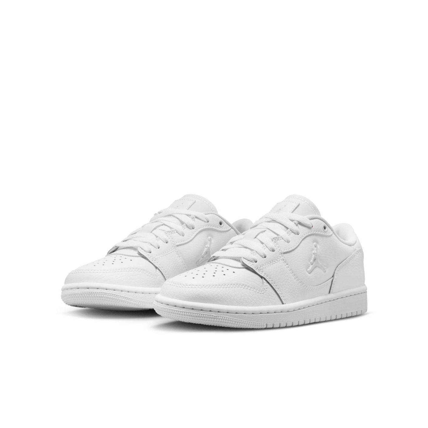 Jordan Access Court Low White/Pure Platinum for Kids